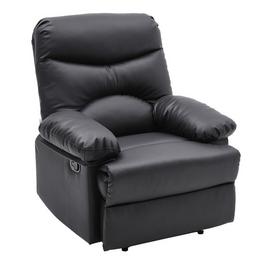 Cottonfy UK Manual Faux Leather Recliner Armchair