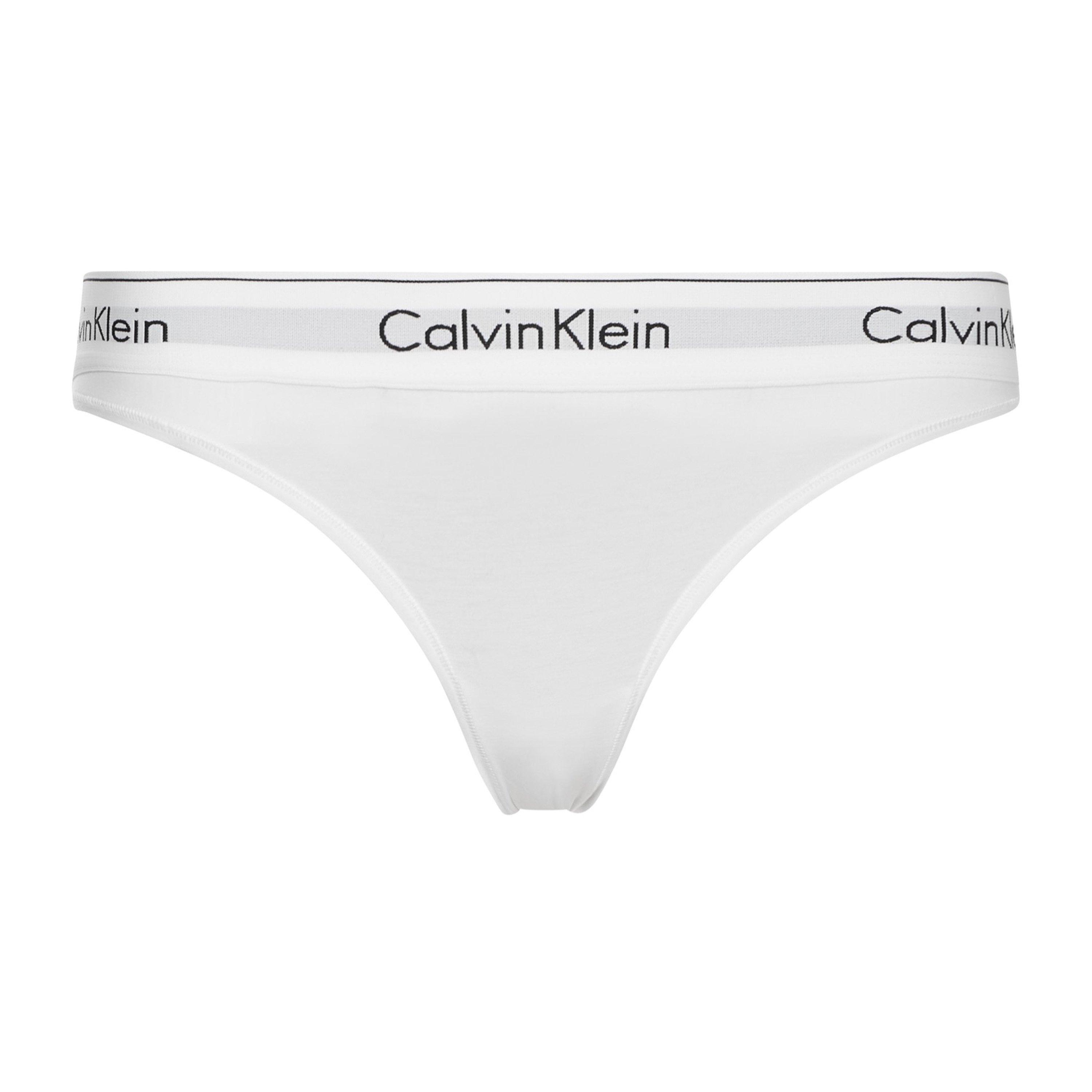 Calvin Klein Women's Modern Cotton Brief - White - 8 (XS)