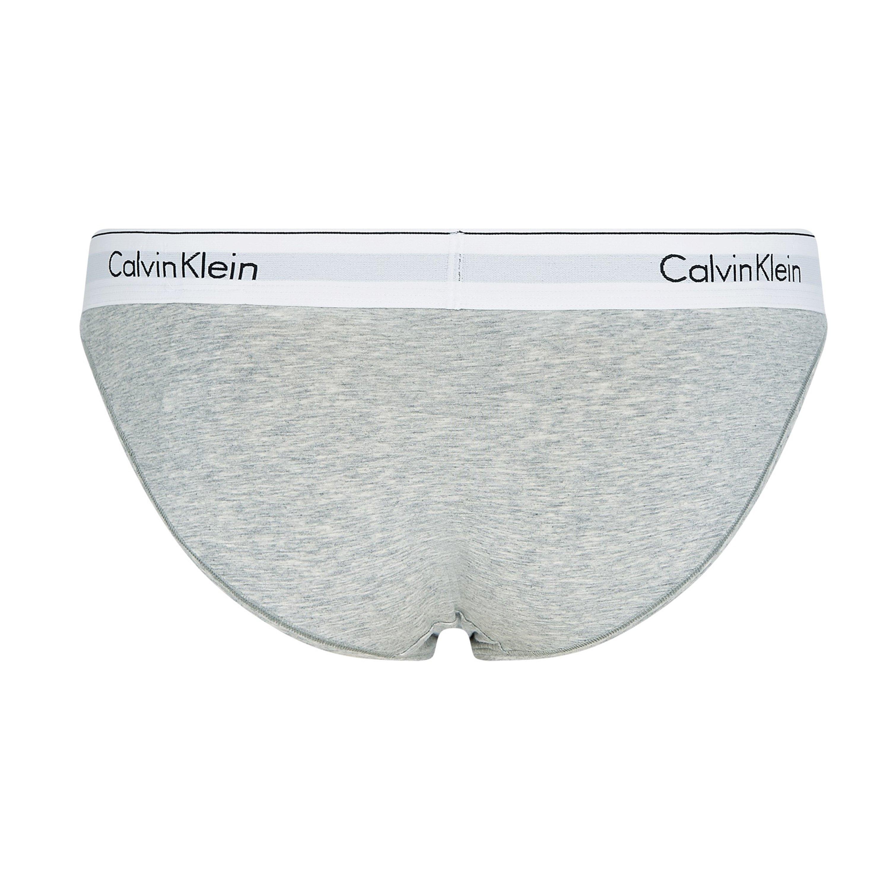 Grey Hthr - Calvin Klein - Modern Cotton Brief - 2