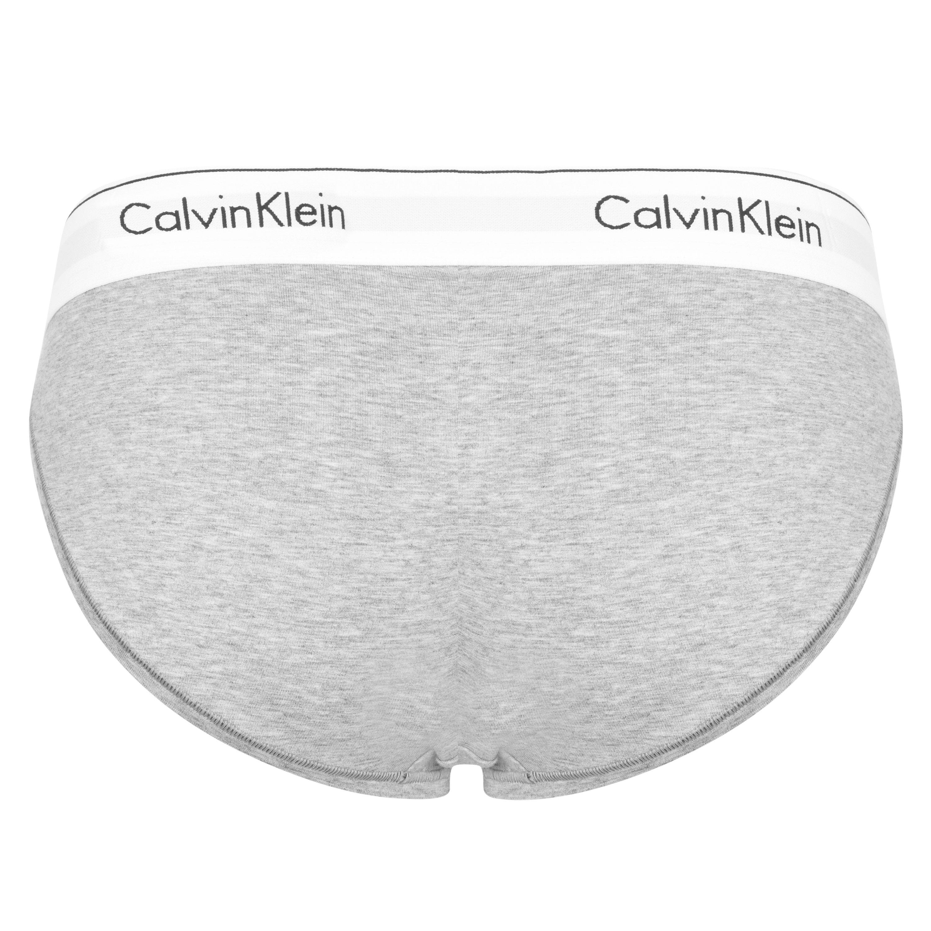 Grey Hthr - Calvin Klein - Modern Cotton Brief - 7