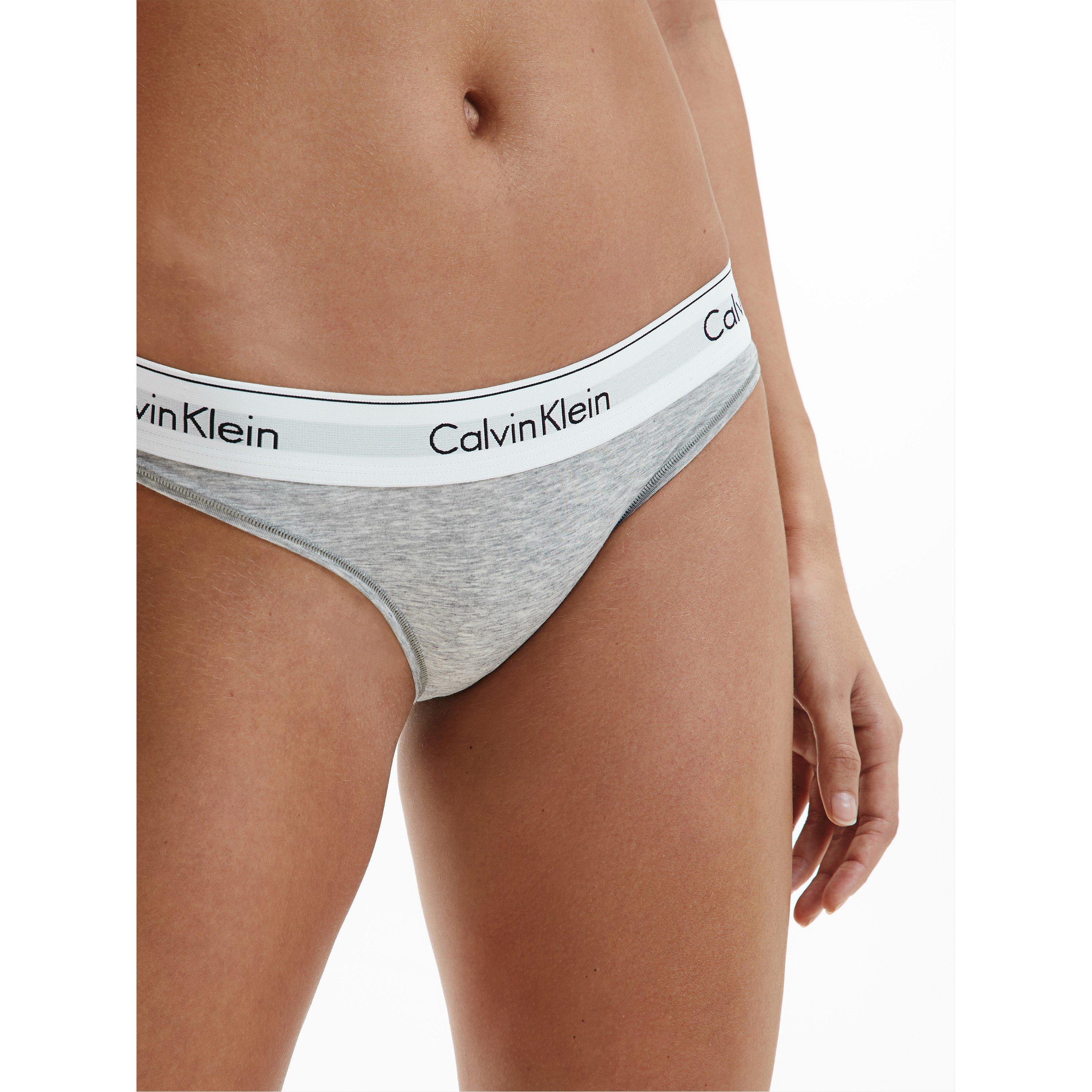 Grey Hthr - Calvin Klein - Modern Cotton Brief - 4