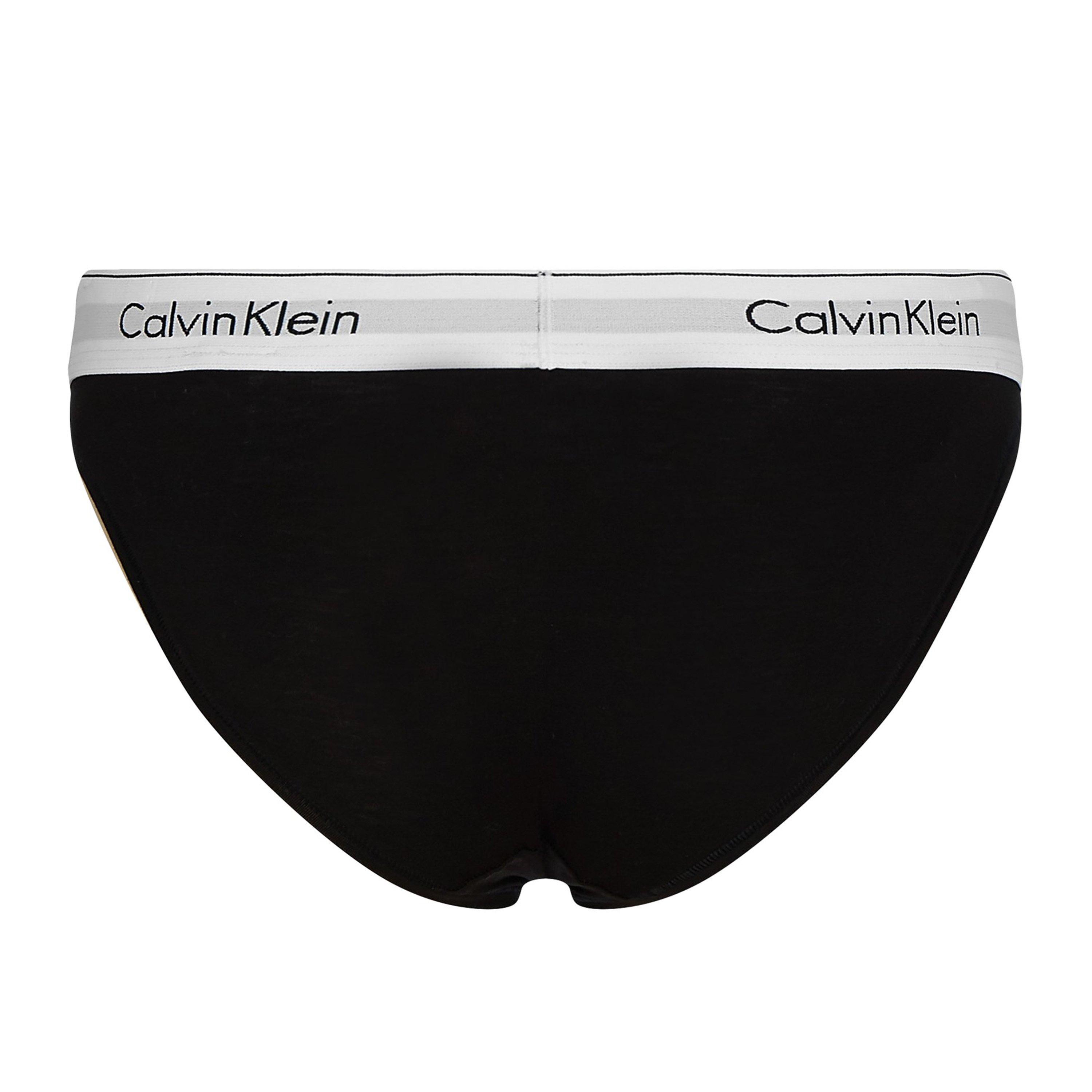 Black - Calvin Klein - Modern Cotton Brief - 2