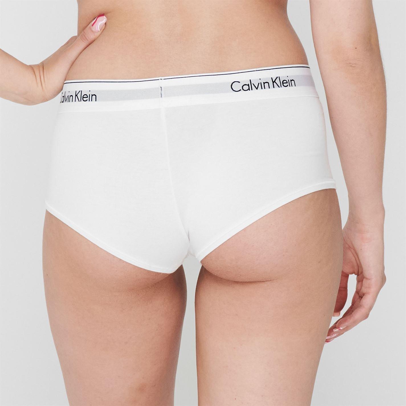 Weiß - Calvin Klein - Modern Cotton Boy Boy Shorts - 2