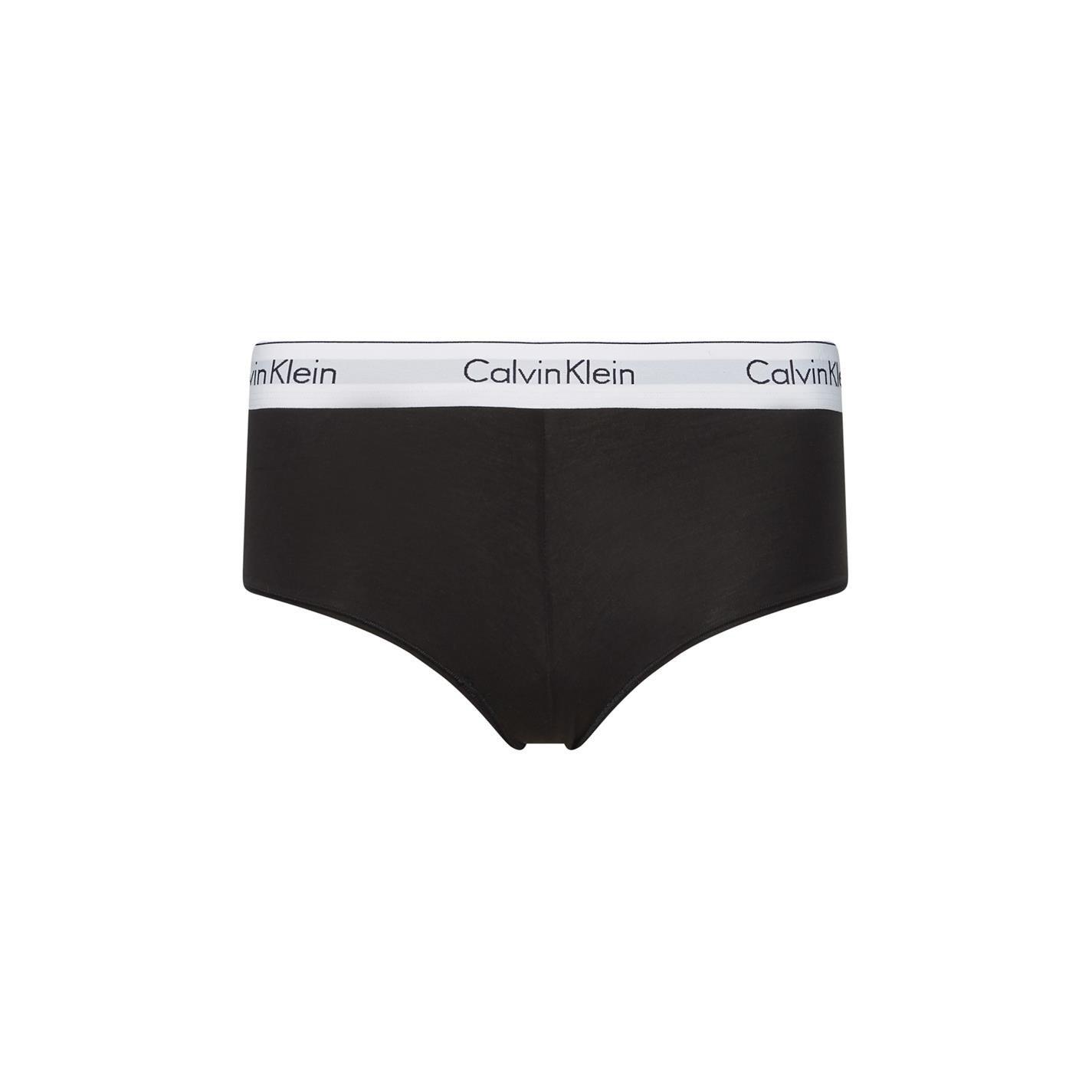 Black - Calvin Klein - Modern Cotton Boy Boy Shorts - 4