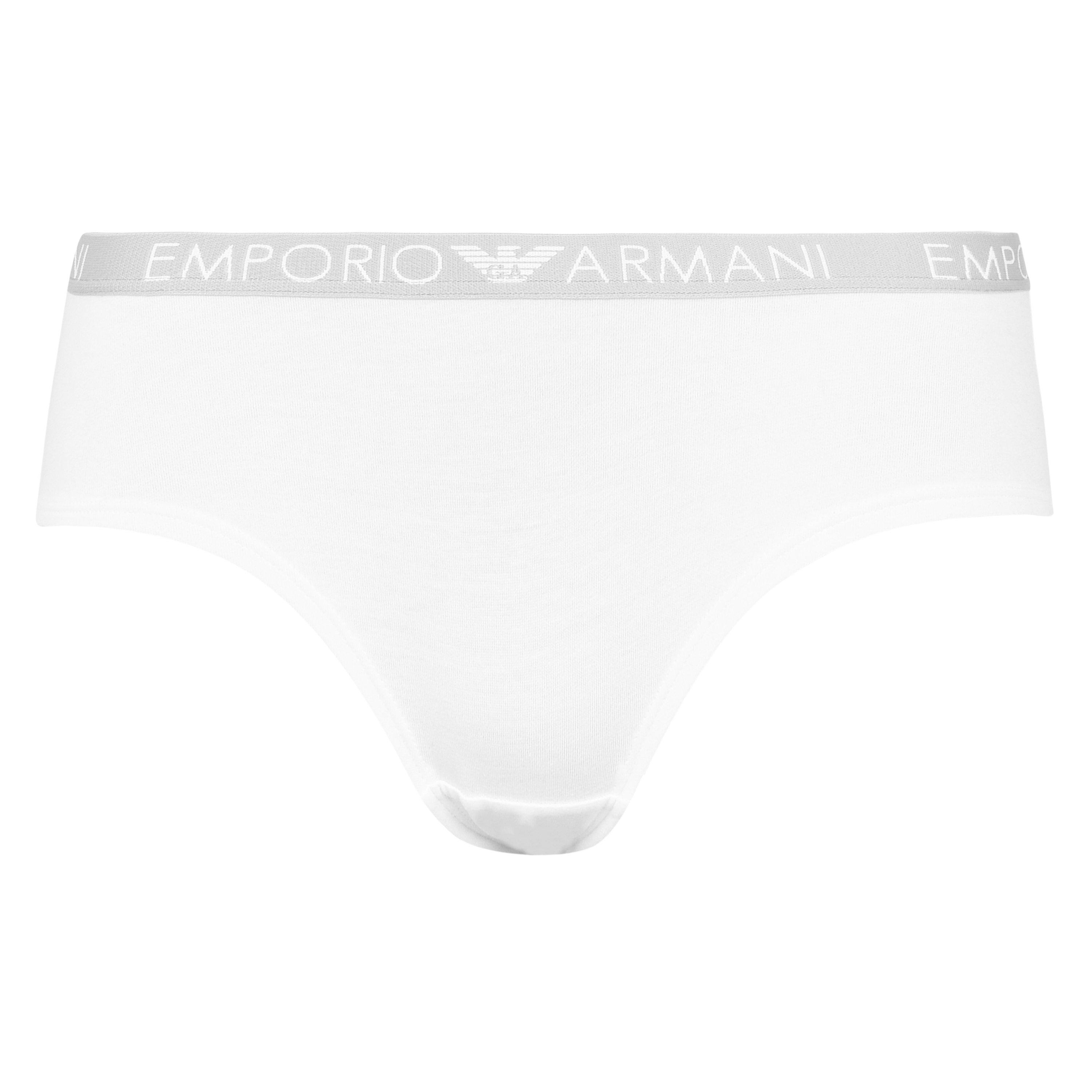 White 04710 - Emporio Armani - 2 Pack Cheeky Pants - 4