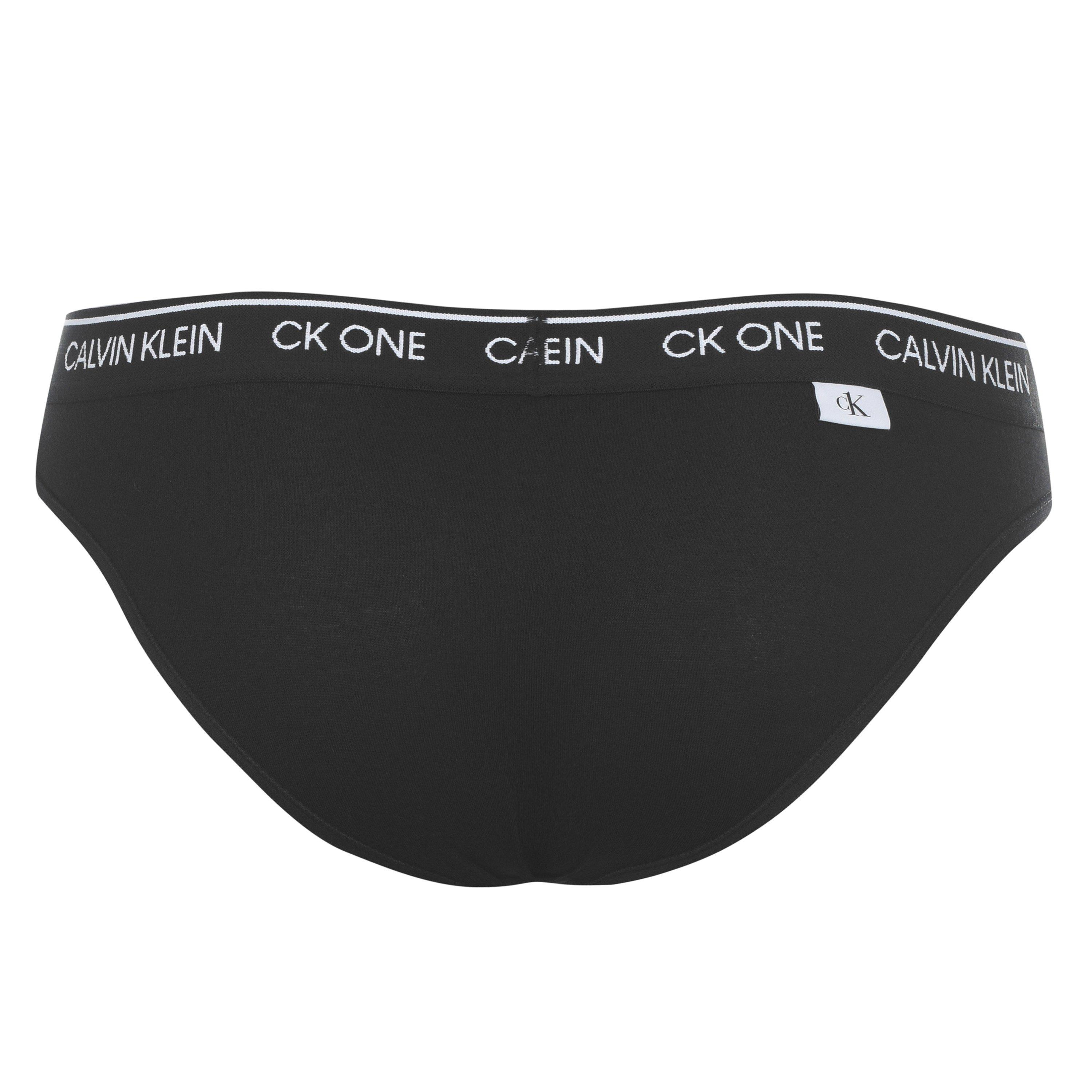 Black 001 - Calvin Klein - ONE Cotton Bikini Briefs - 5