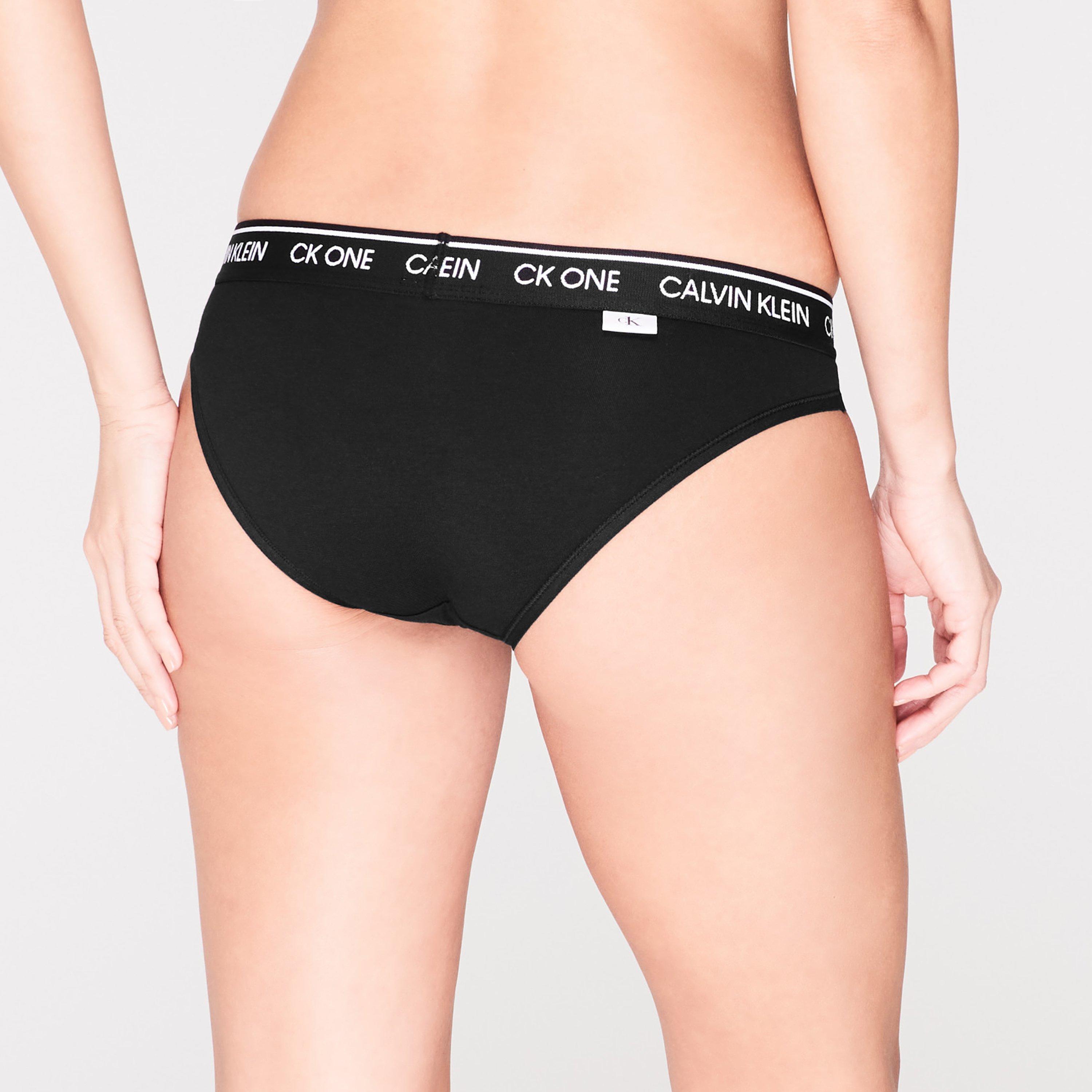 Black 001 - Calvin Klein - ONE Cotton Bikini Briefs - 3