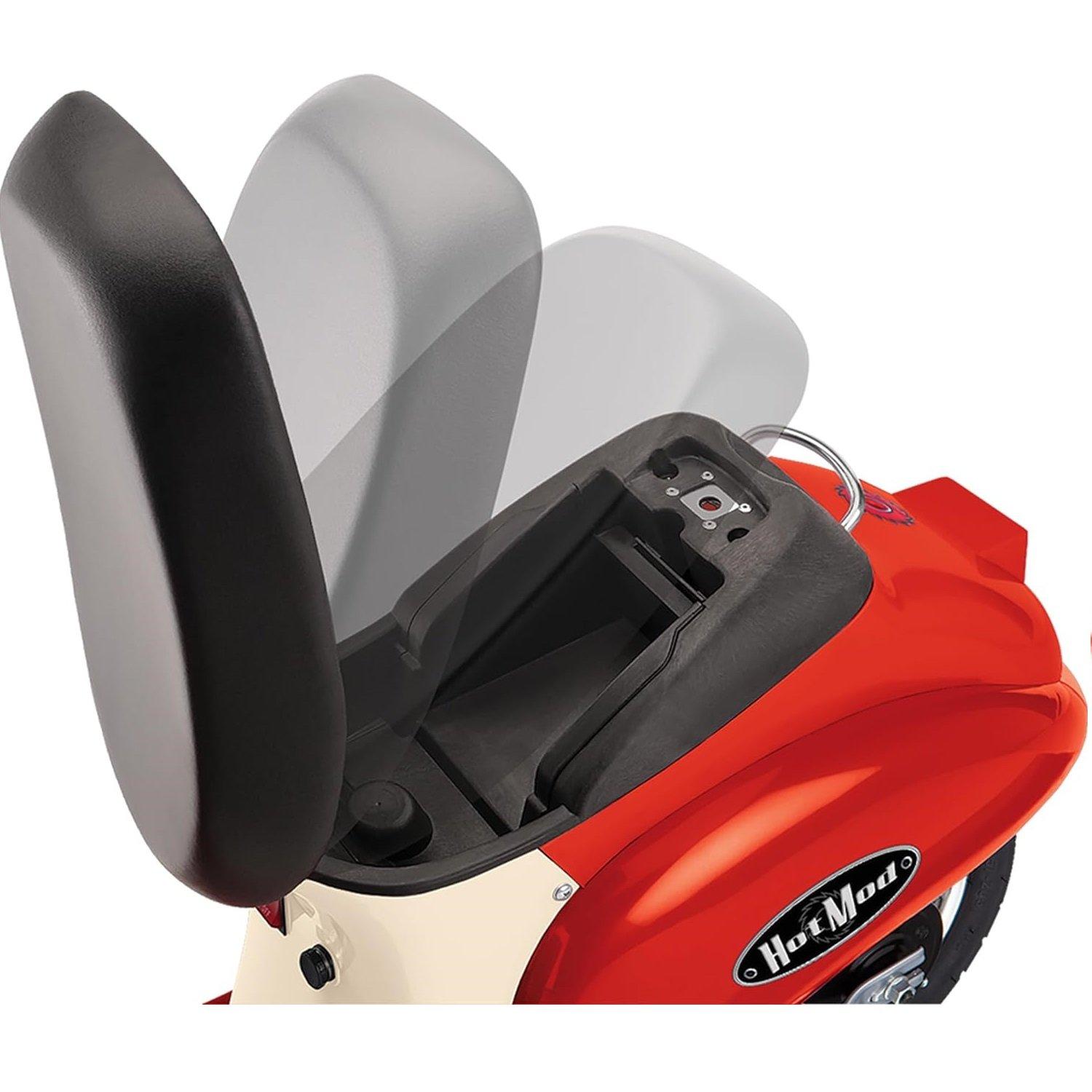 Red - Razor - Pocket Mod Hot Rod 24 Volt - 3