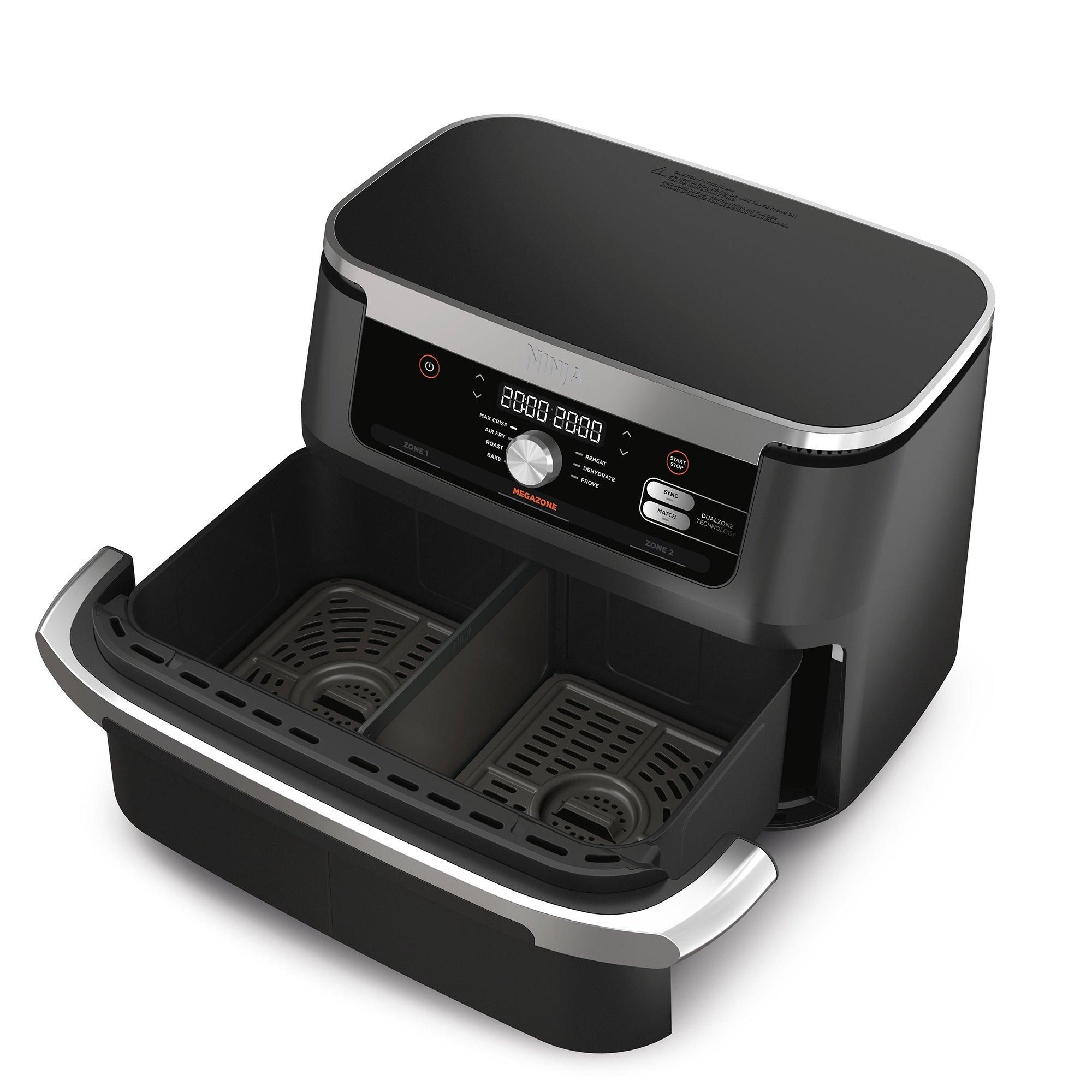 Black - Ninja - Foodi FlexDrawer Air Fryer 10.4L AF500UK - 4