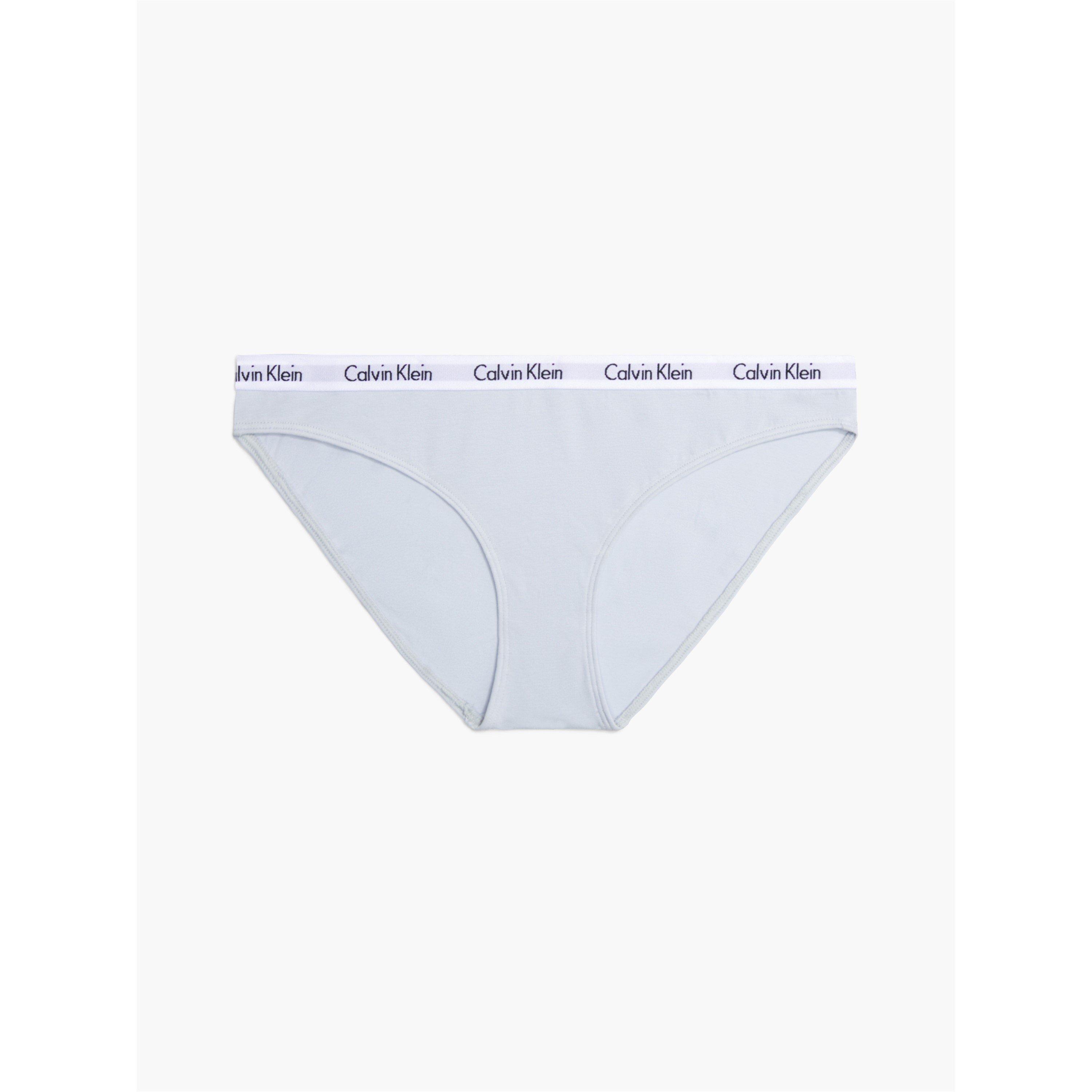 Calvin Klein Women's Carousel Bikini Bottoms - Arctic Ice - 12 (M)