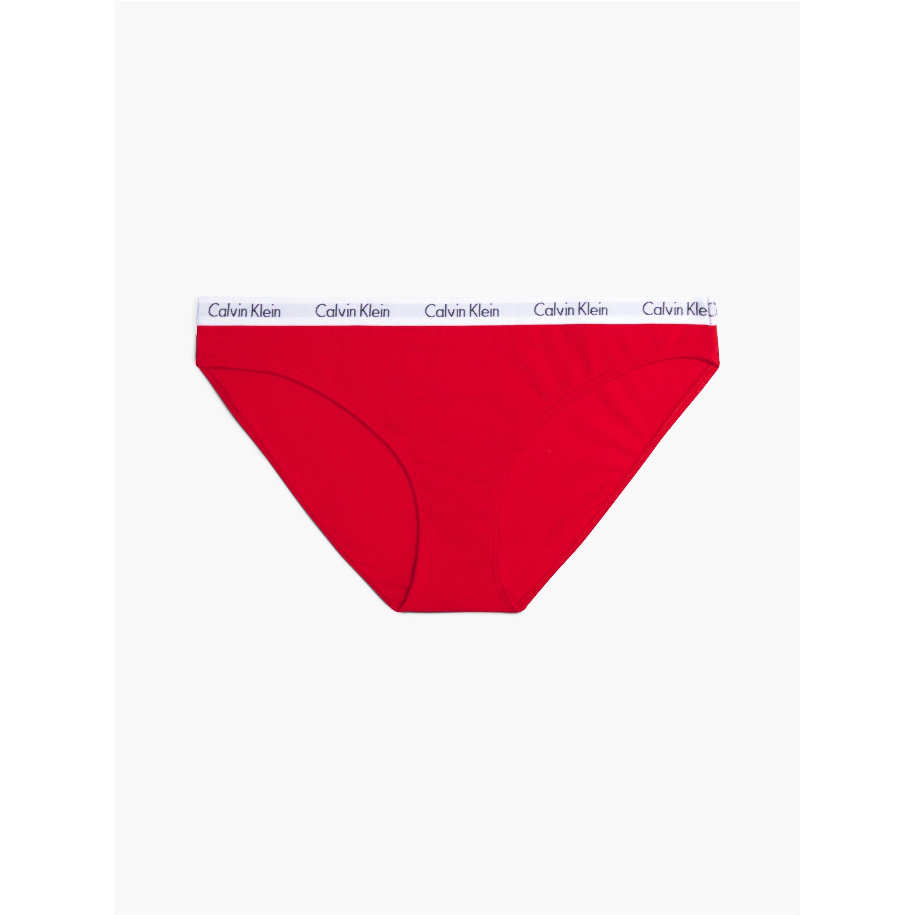 Calvin Klein Women's Carousel Bikini Bottoms - Rouge - 10 (S)