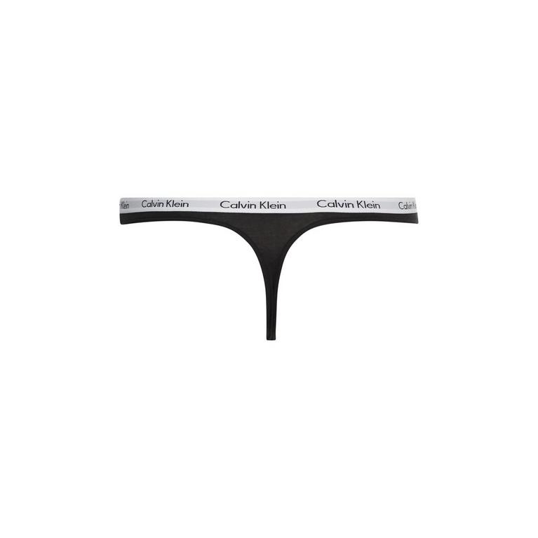 Noir 001 - Calvin Klein Runner Comfair lace-up sneakers - Carousel Thong - 2