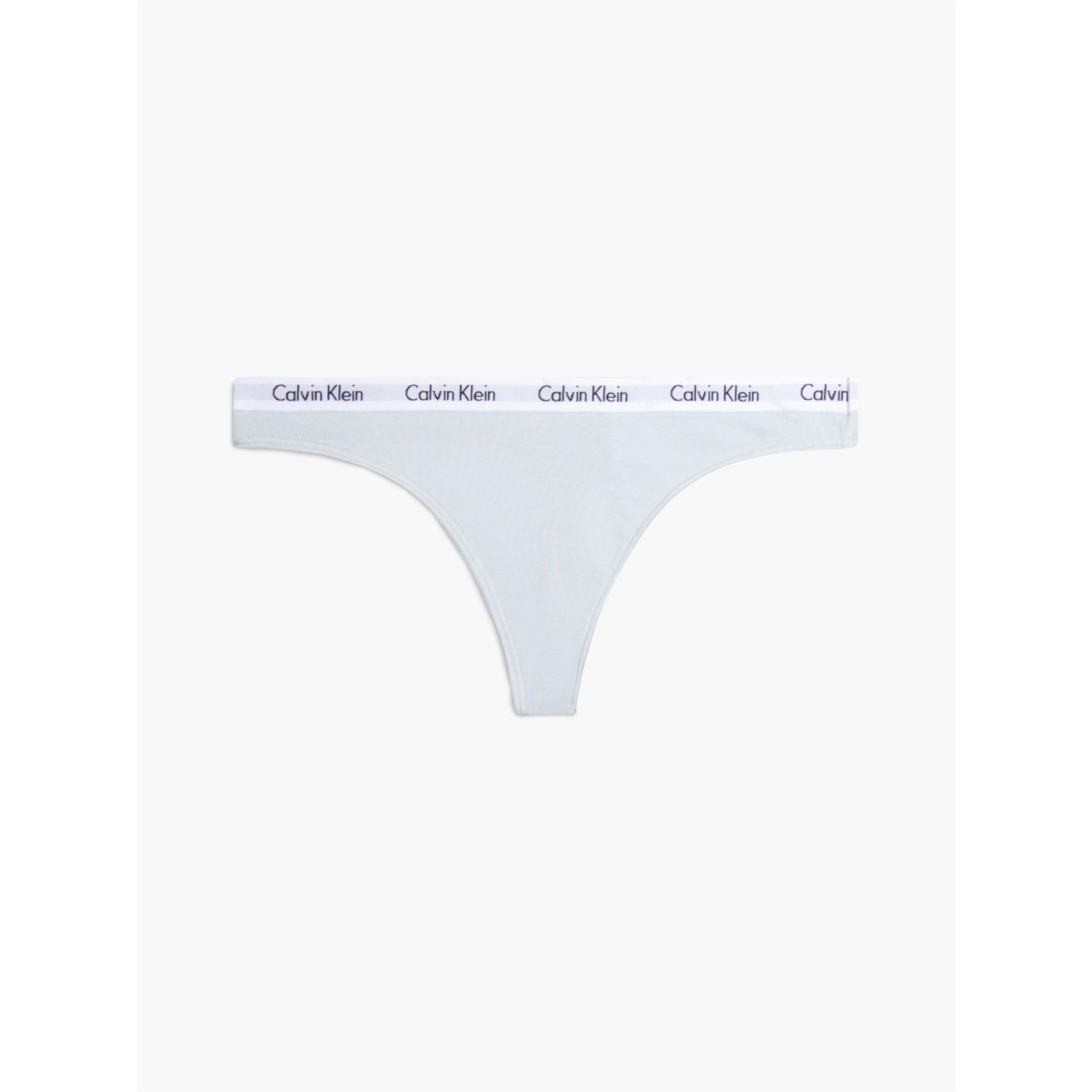 Calvin Klein Women's Carousel Thong - Arctic Ice - 14 (L)