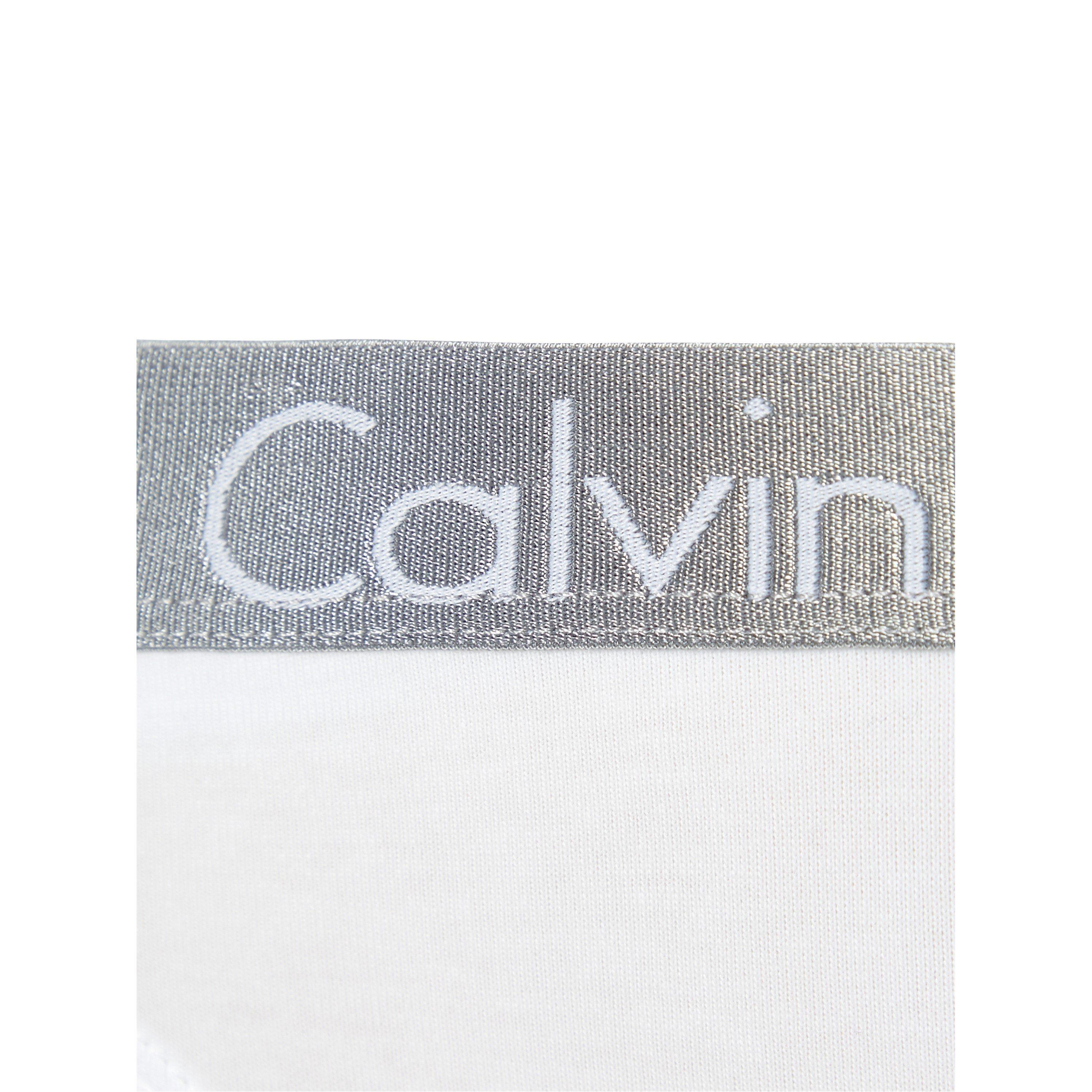 Blanco 100 - Calvin Klein - Radiant cotton thong - 3