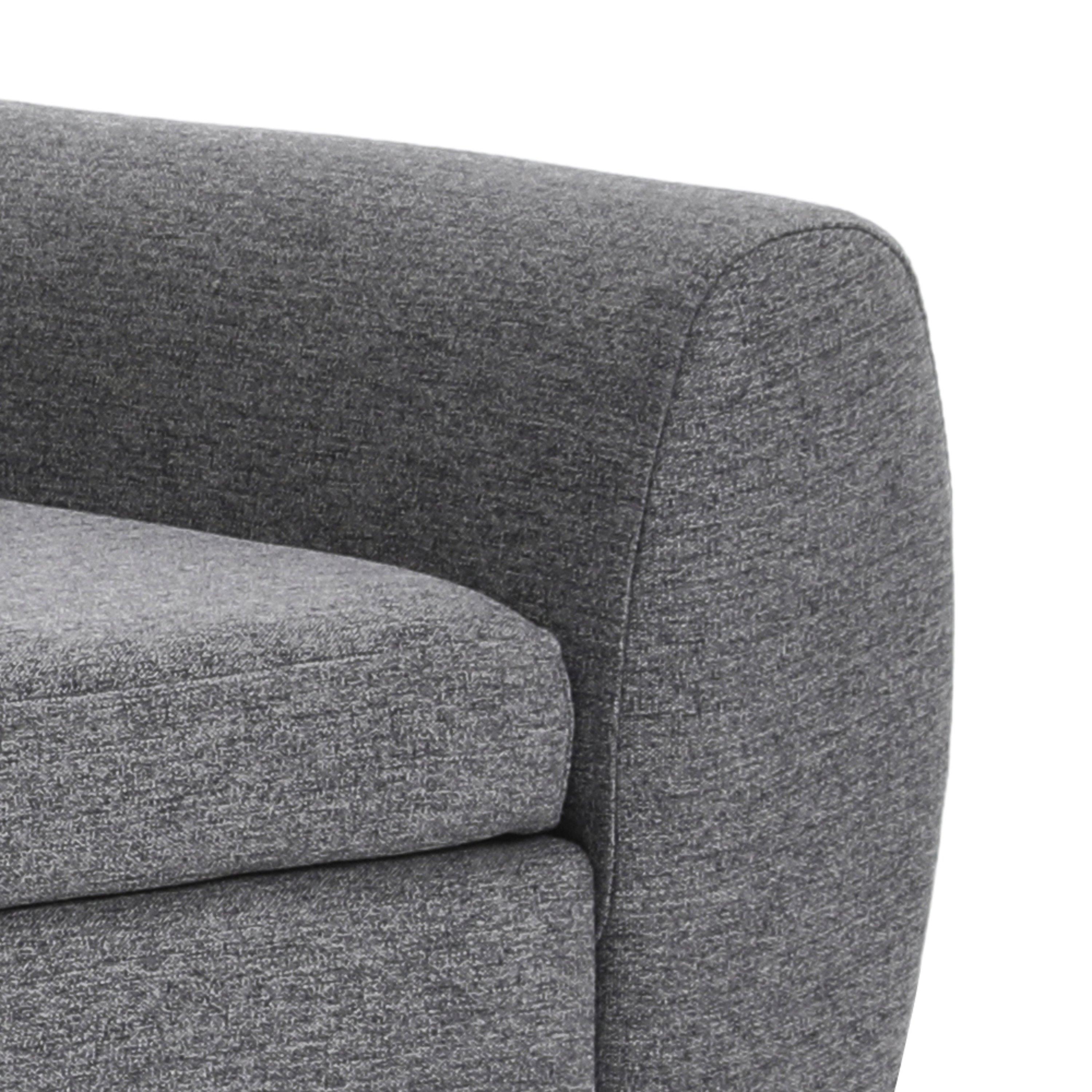 Grey - Kabinet UK - Linen Upholstered Storage Bench - 8