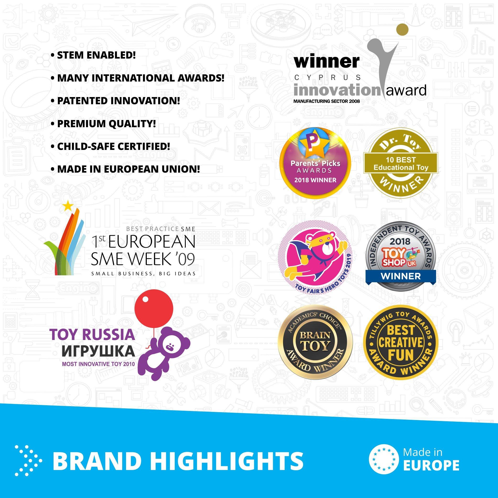 Multi - Engino - Inventor Mechanics Space Shuttle w 5 Models - 8