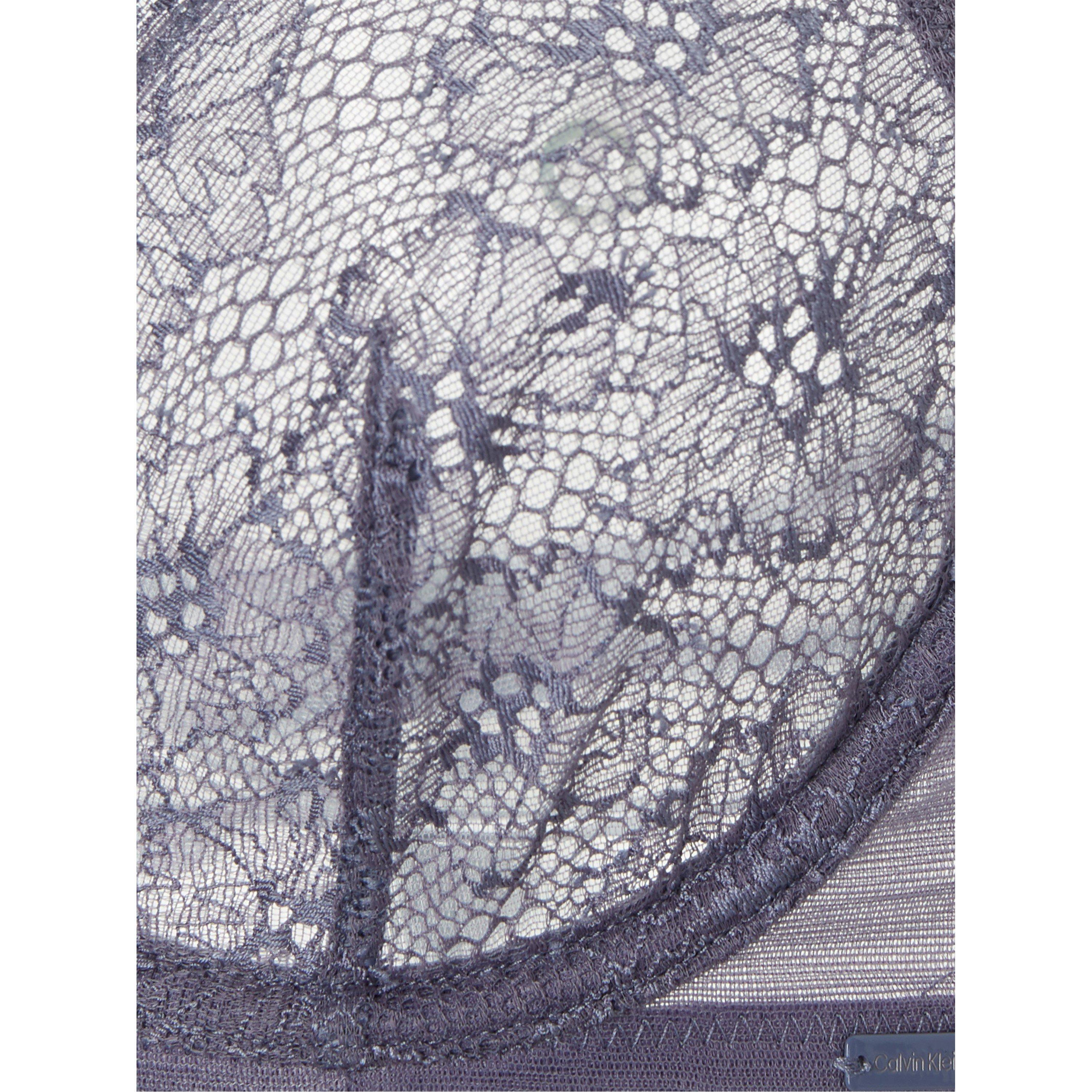 Fliederknospe - Calvin Klein - Unlined Floral Plunge Bra Womens - 3