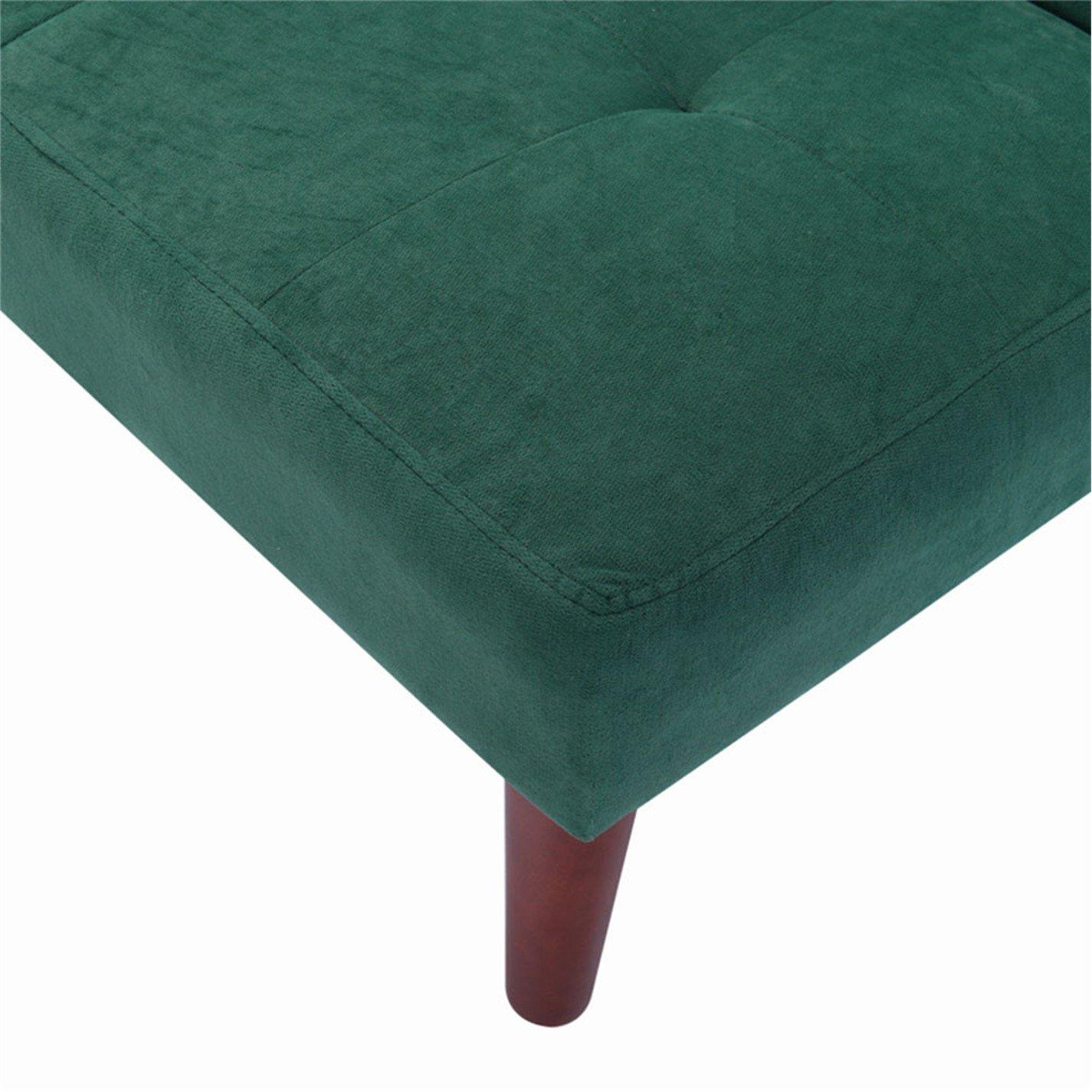Green Brown - Kabinet UK - Small Modern 2-Seater Sofa Bed - 6