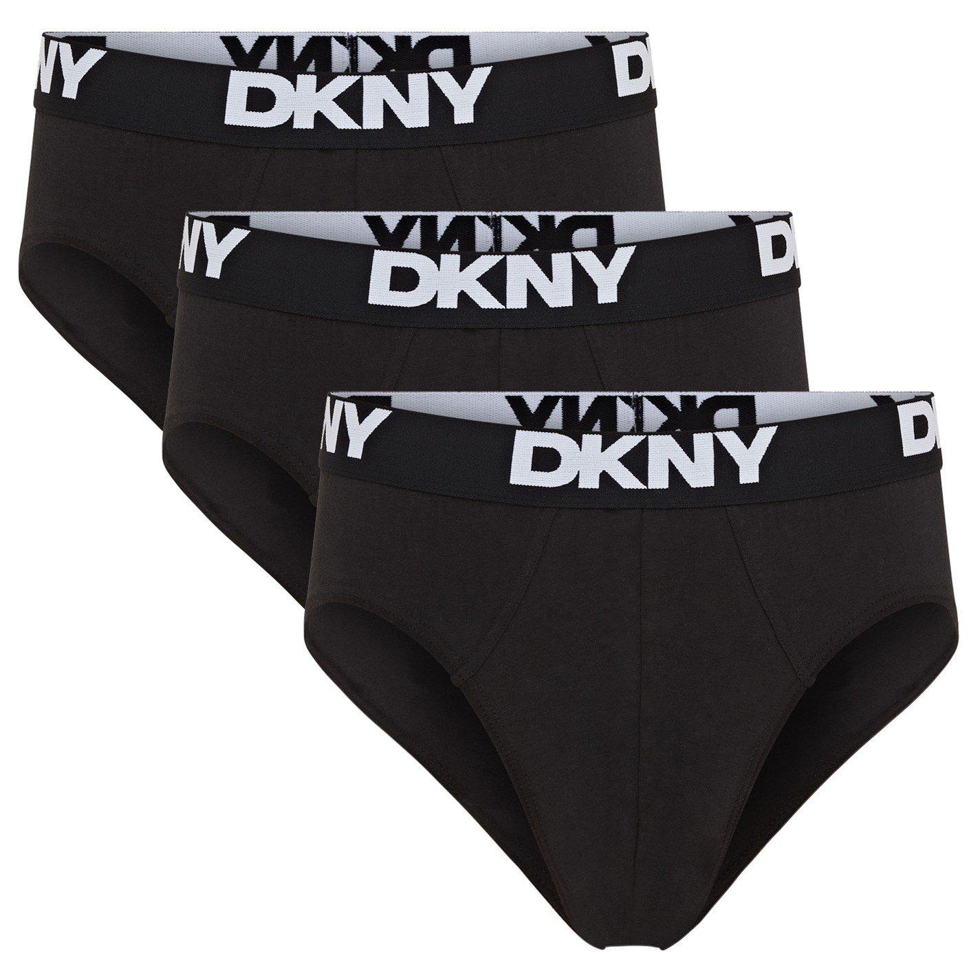 3pk Black - DKNY - Mens Briefs Kelso - 1