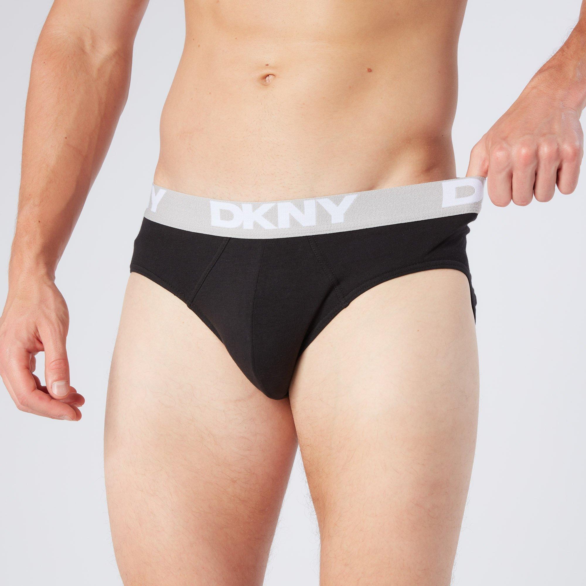 Black/White/Gry - DKNY - Mens Briefs Kelso - 9