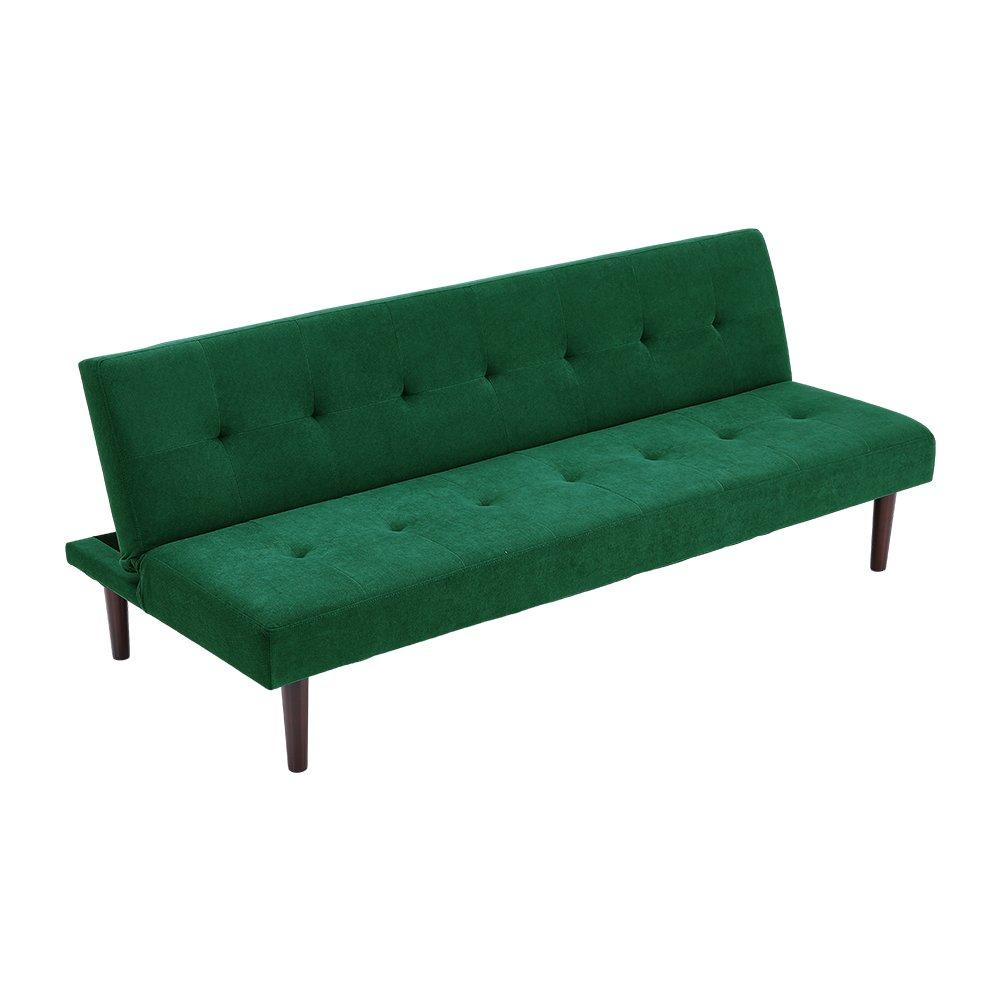 Green - Kabinet UK - Contemporary Convertible Sofa Bed - 4