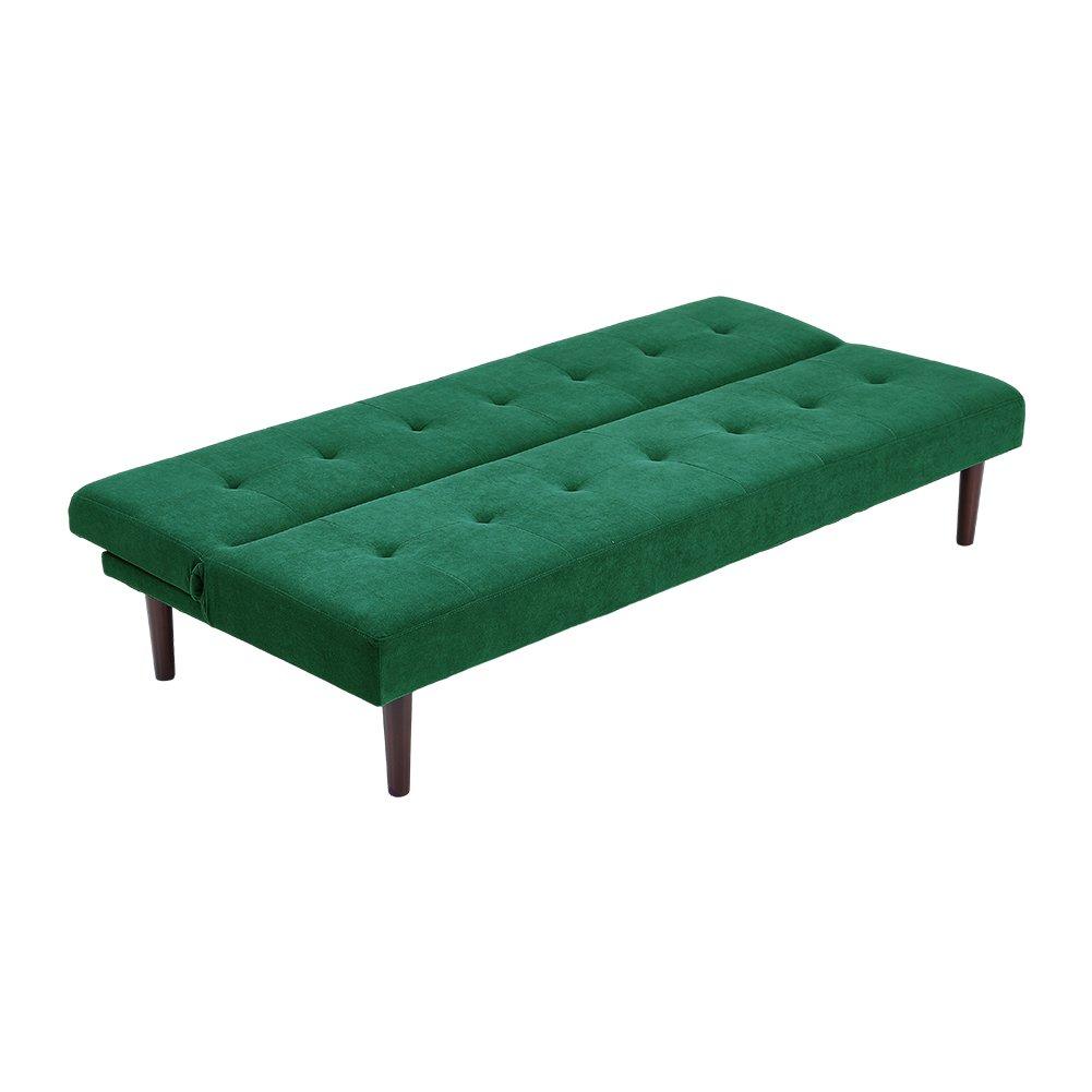 Green - Kabinet UK - Contemporary Convertible Sofa Bed - 5