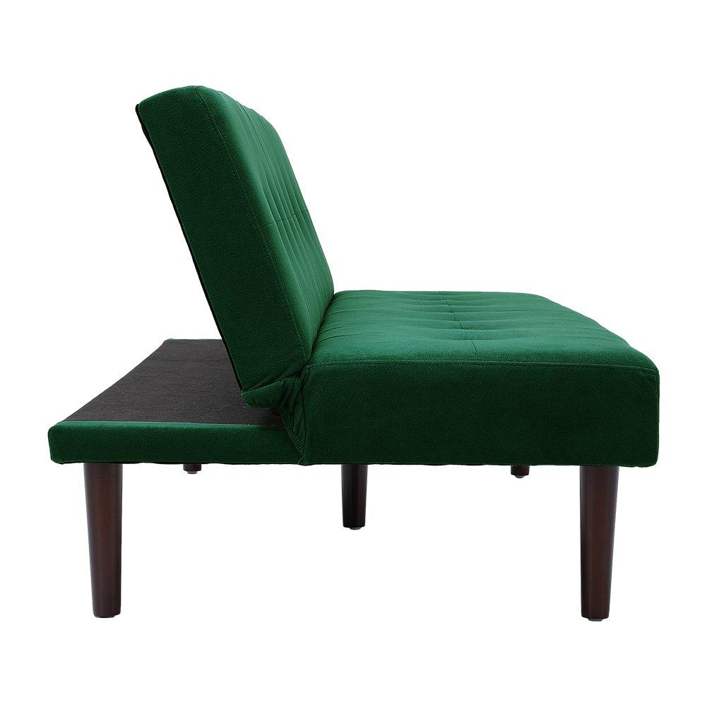 Green - Kabinet UK - Contemporary Convertible Sofa Bed - 6