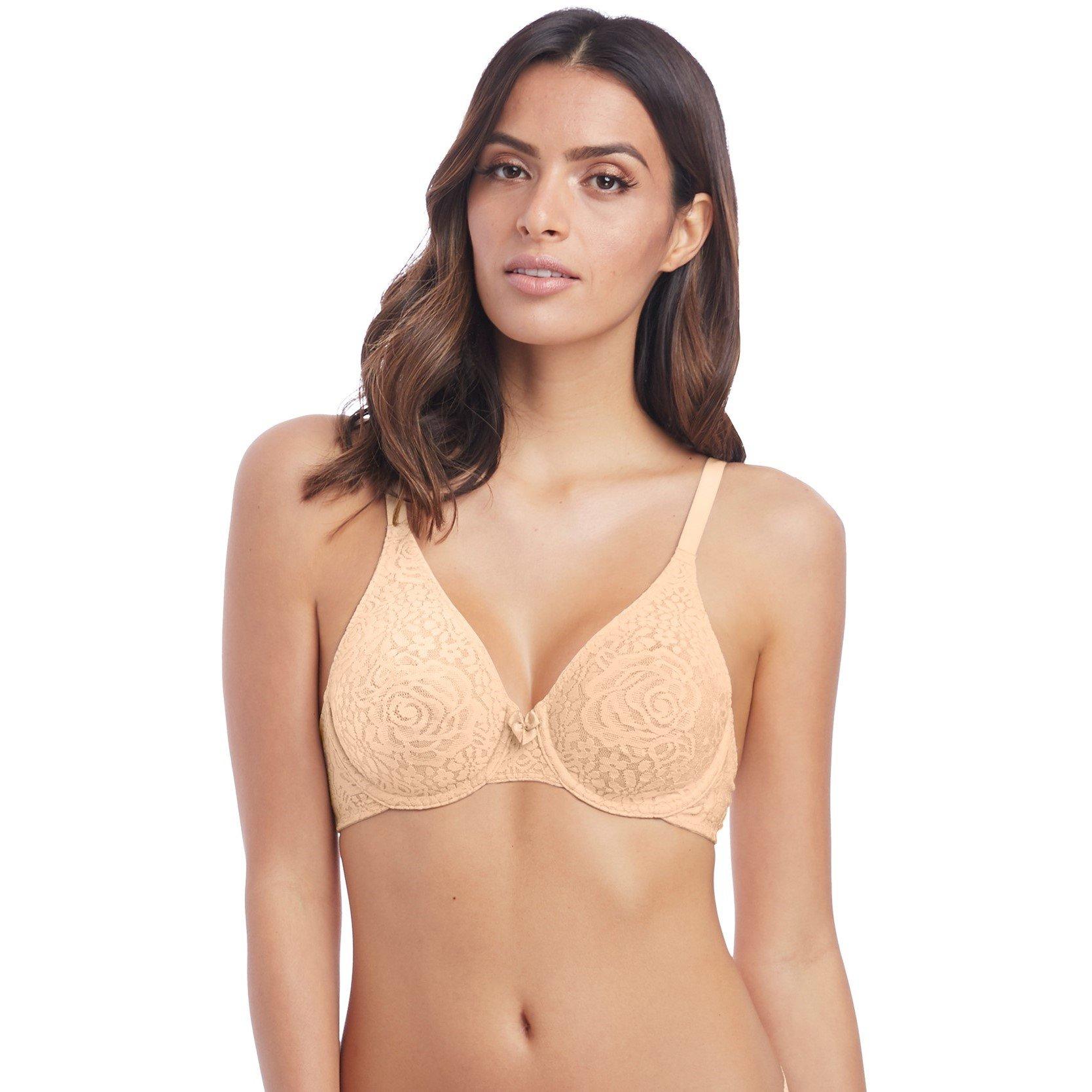 NUE Nude - Wacoal - Halo Lace Underwired Bra - 2