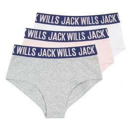 Jack Wills 3Pk Hipster Brf Jn99