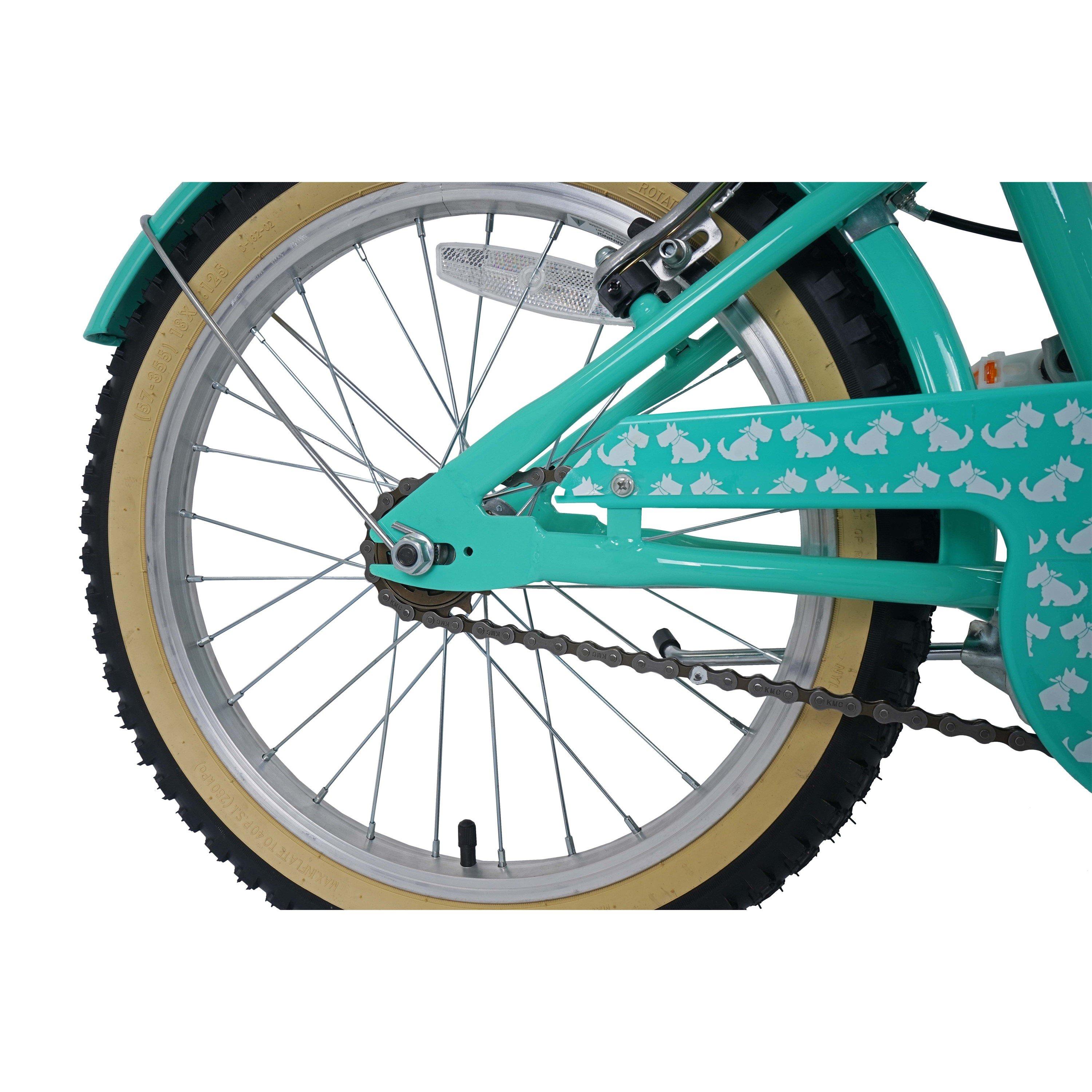 Turquoise - Dawes - Dawes 18 Lil Duchess Kids Heritage Bike - 3
