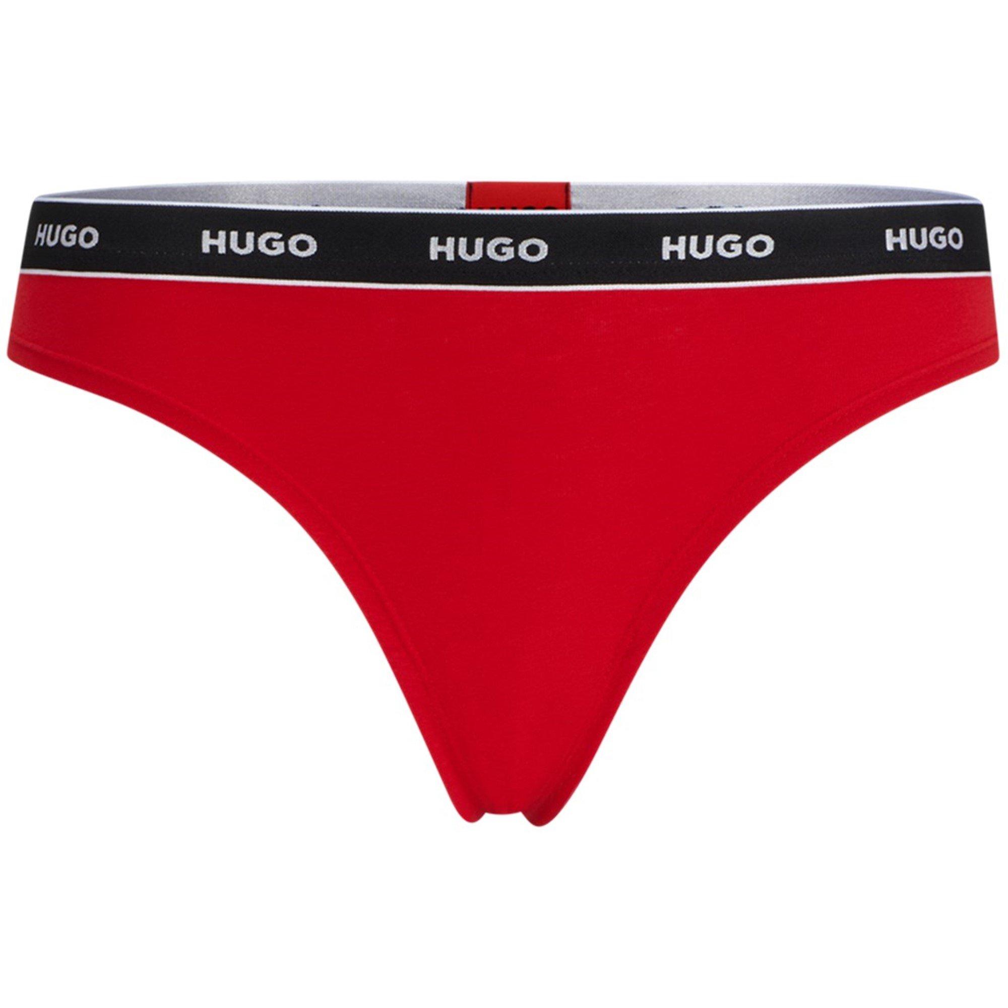 Hugo Women's Regular Rise Thong - Bright Red - 14 (XL)