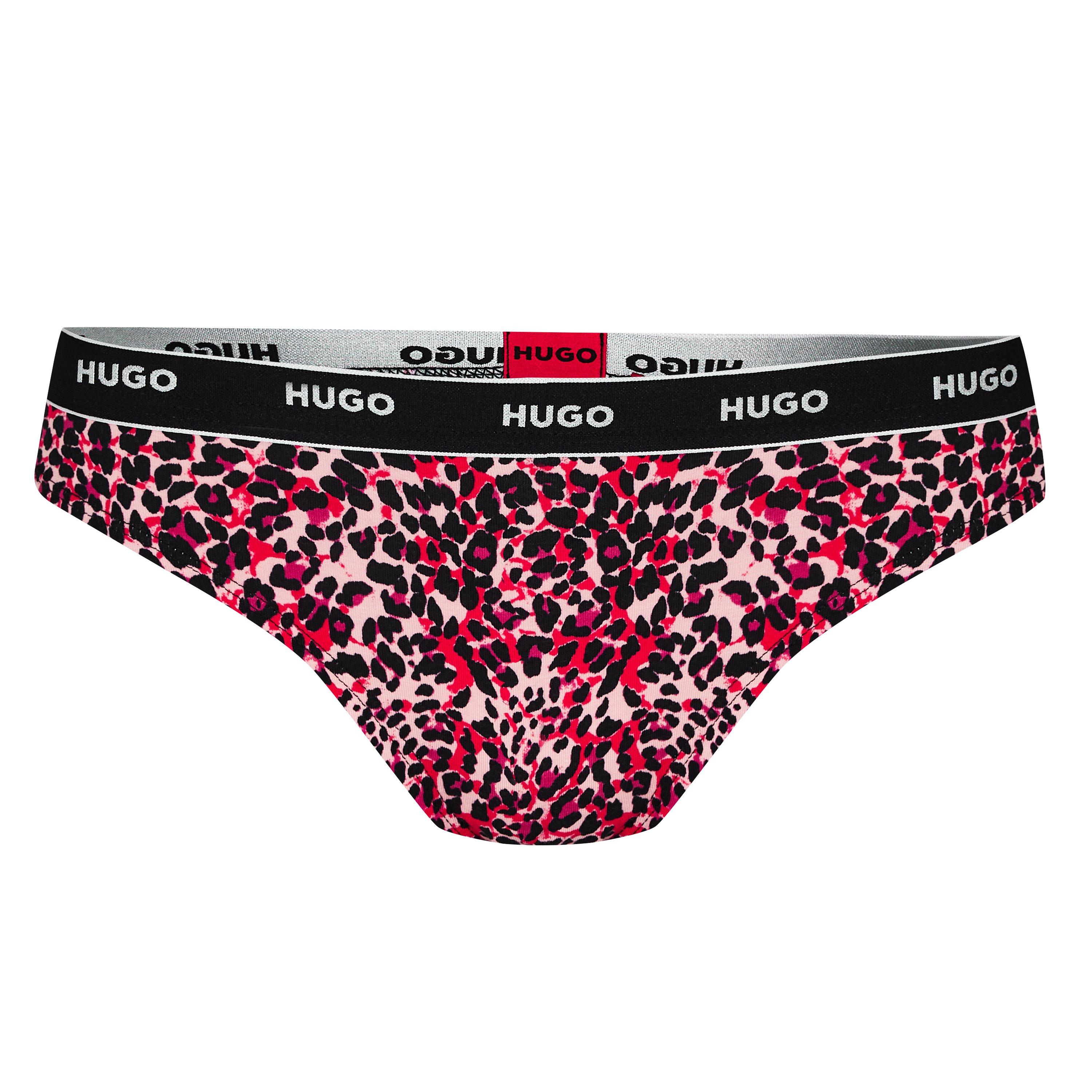 Hugo Women's Regular Rise Thong - Open Pink - 16(XXL)