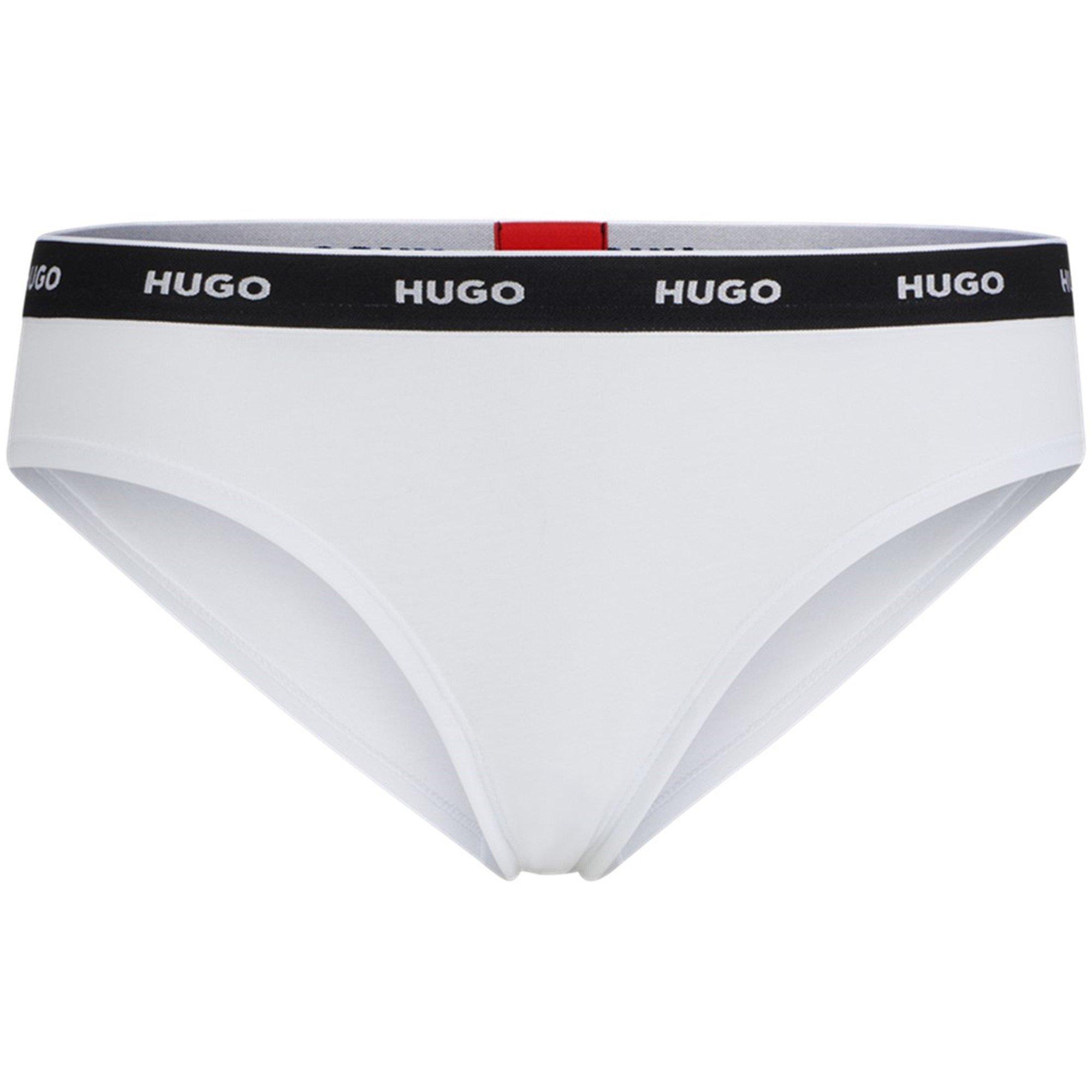 Hugo Women's Regular Rise Brief - White - 6 (XS)