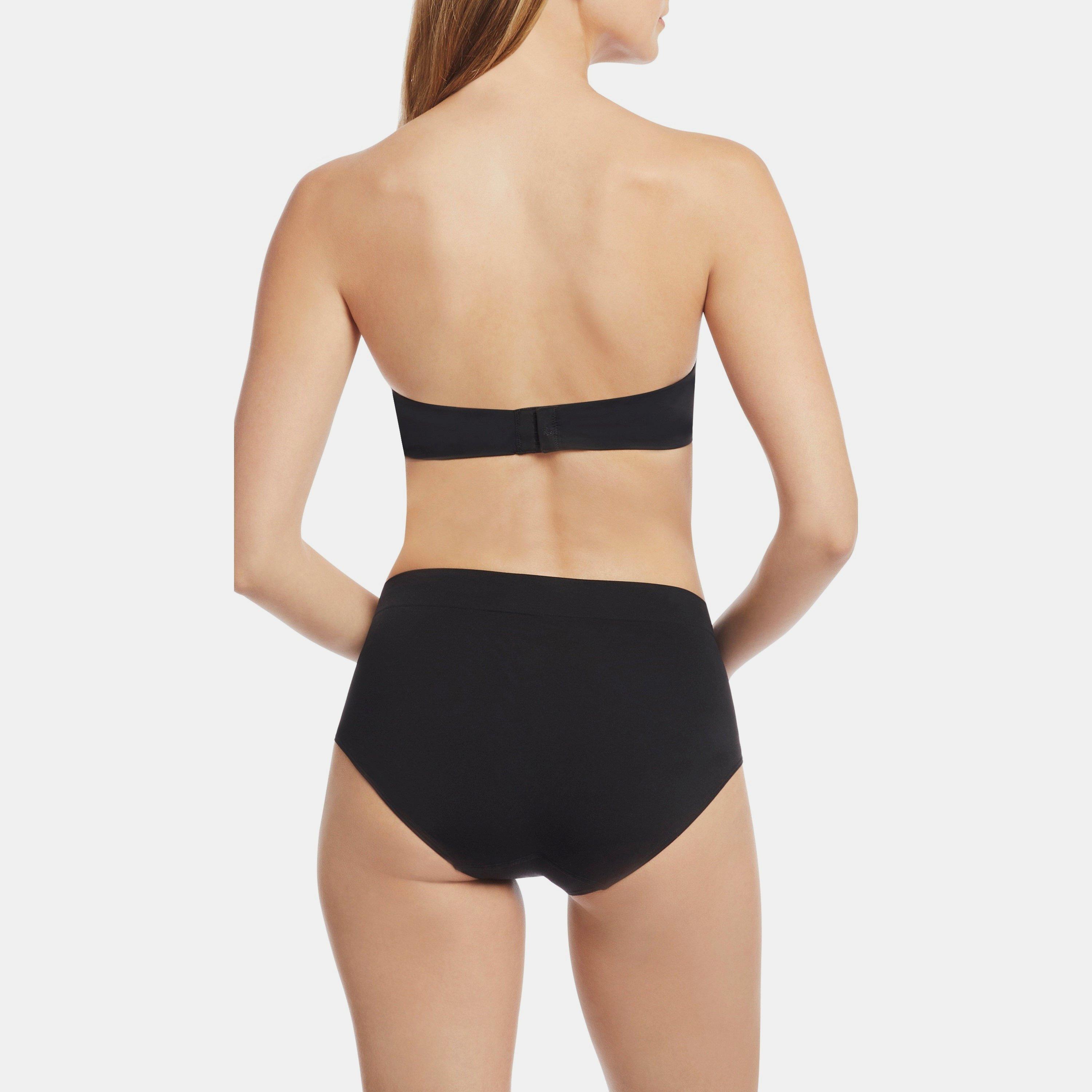 Black - Lauren by Ralph Lauren - Women's Bandeau Multiway Bra - 6