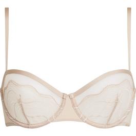 Calvin Klein Sheer Lace Unlined Balconette