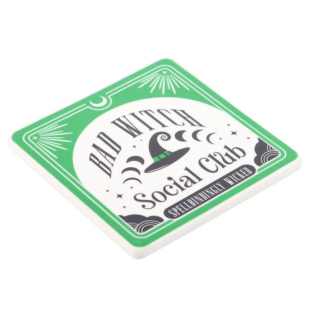 Black - Something Different - Bad Witch Social Club Mug and Coaster Set - 5
