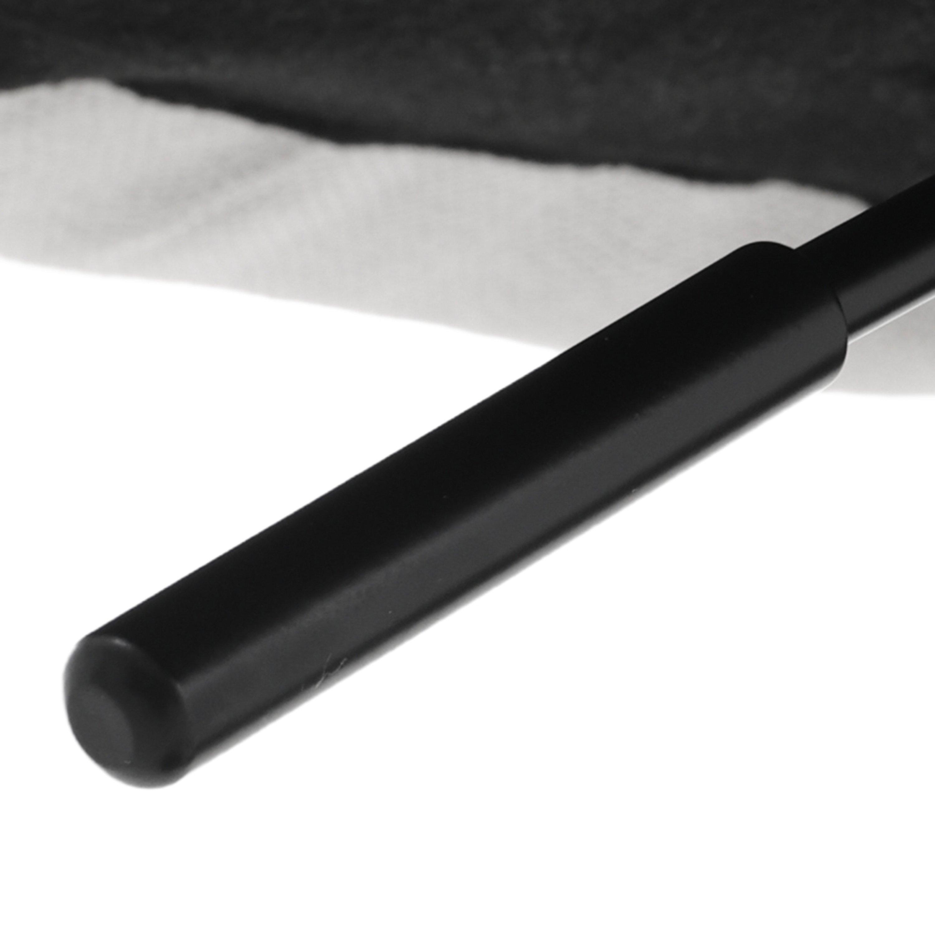 White Black - Kabinet UK - 2 Set Swivel Counter Bar Stools with Mid Backrest - 9