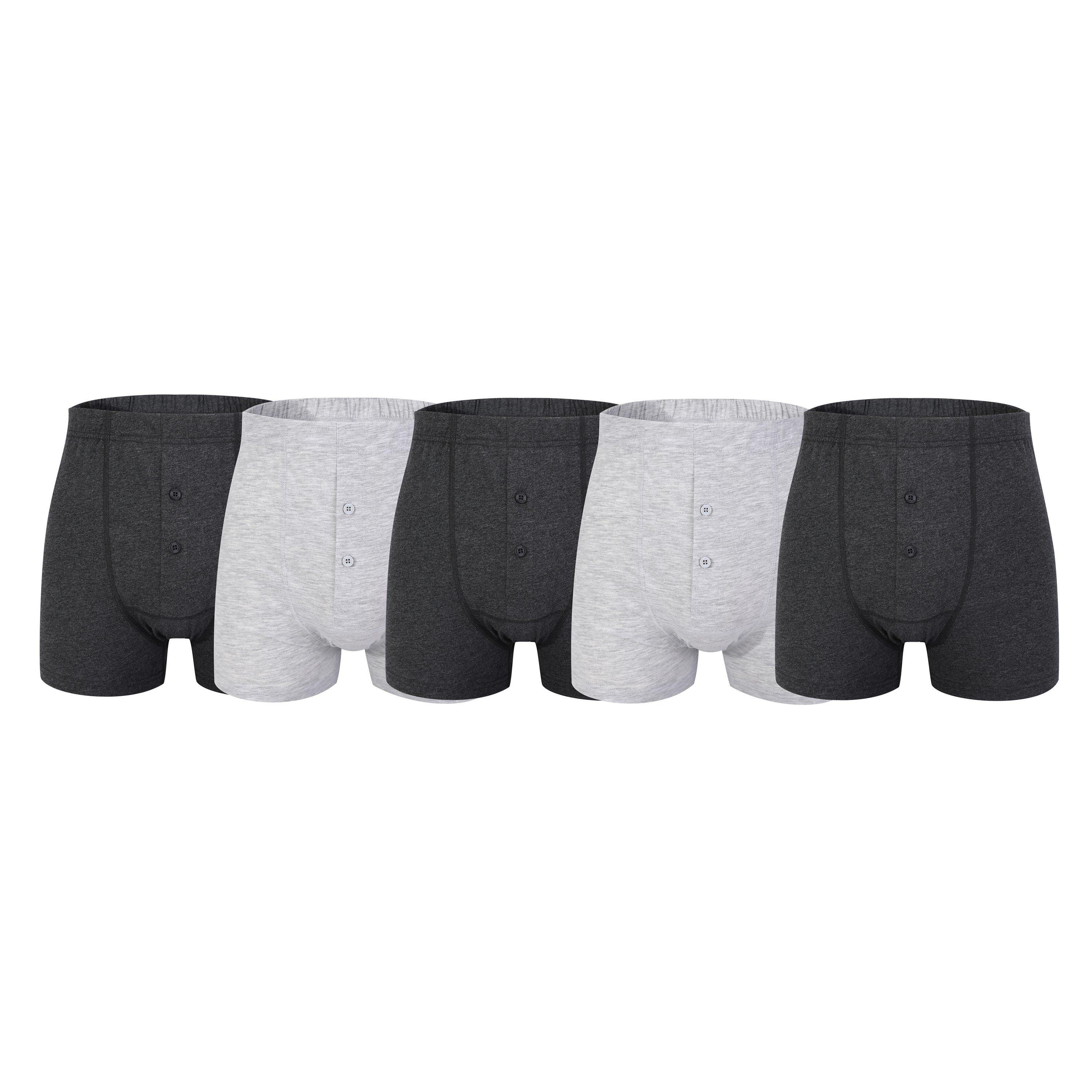 Mens Comfort-Fit Boxer 5-Pack
