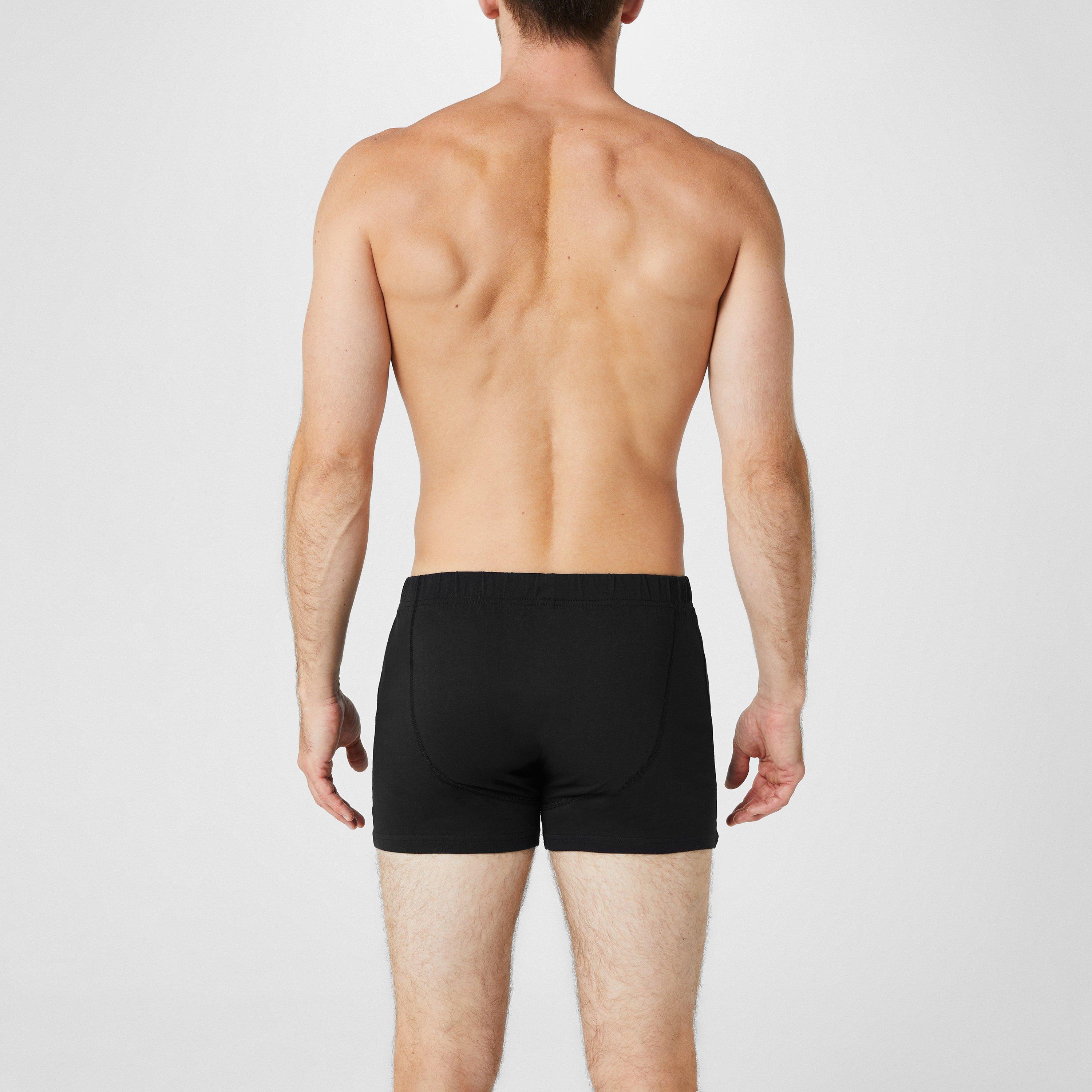 Crna - Donnay - Mens Comfort-Fit Boxer 5-Pack - 3