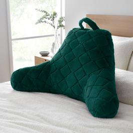 Catherine Lansfield Cosy Diamond Faux Fur Cuddle Cushion Back Rest