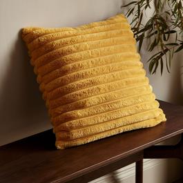 Catherine Lansfield Cosy Ribbed Faux Fur Soft Touch Cushion