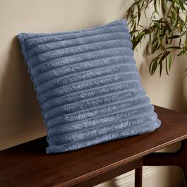 Catherine Lansfield Cosy Ribbed Faux Fur Soft Touch Cushion