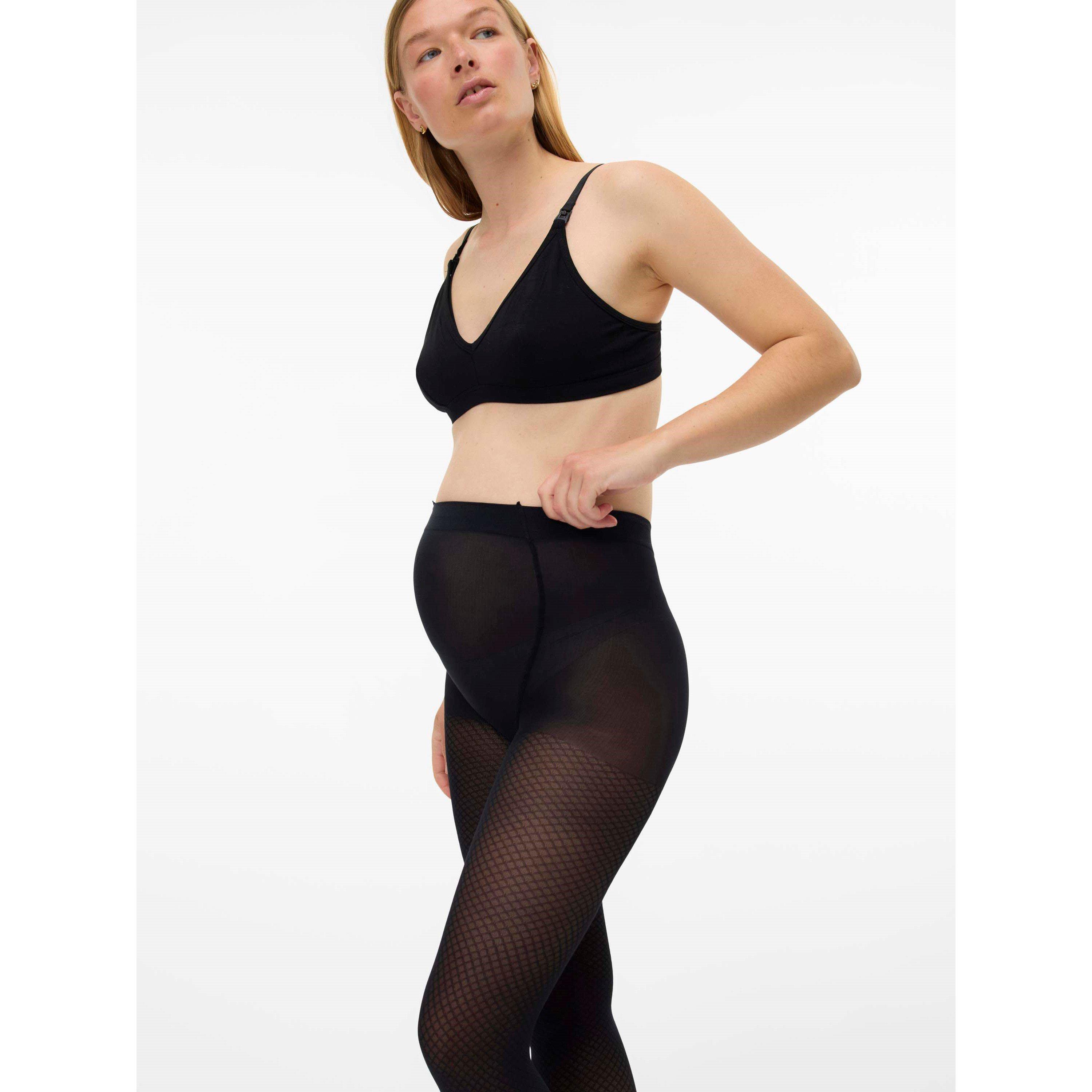 Schwarz - Mamalicious - Sheer Tights - 3