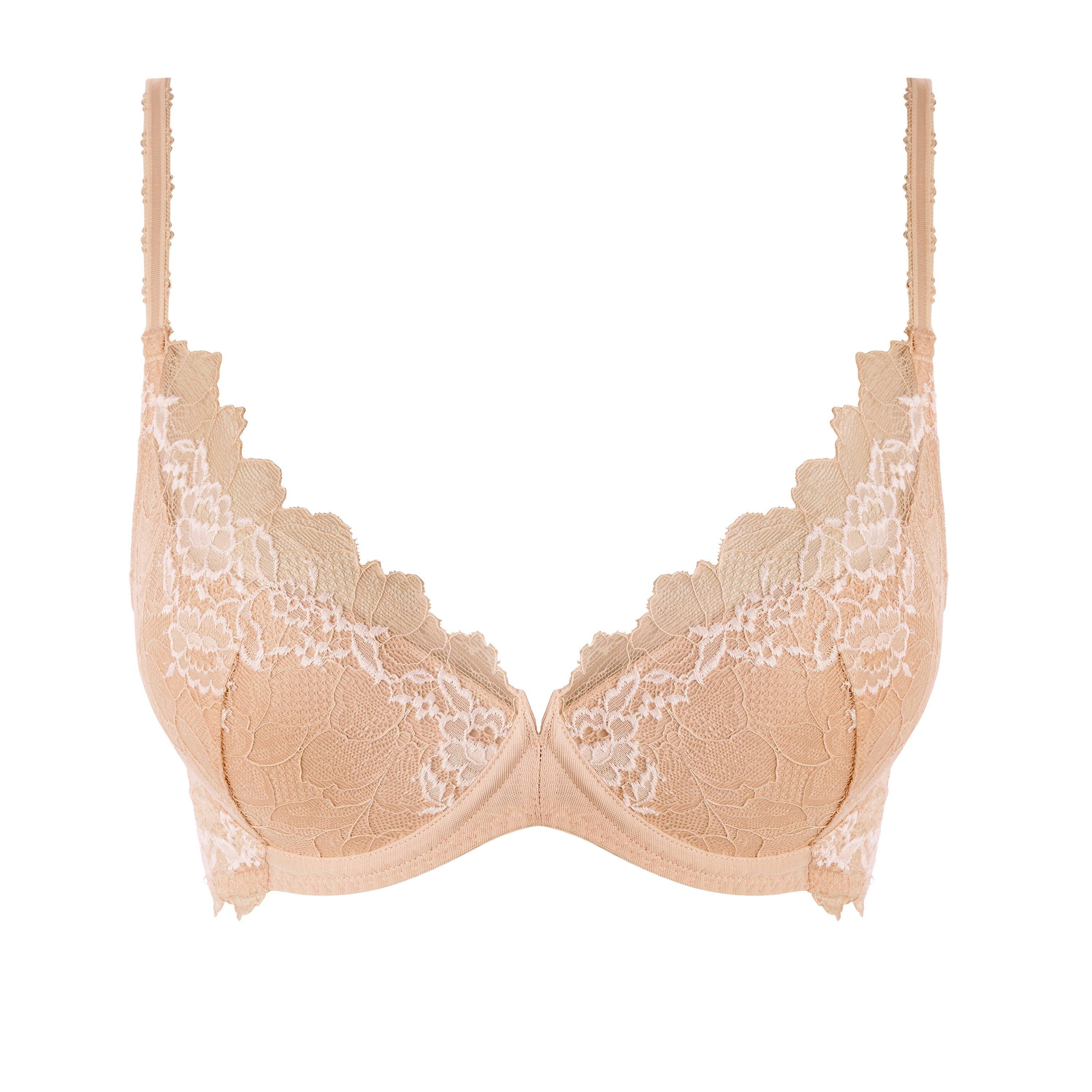 CAC Cafe Creme - Wacoal - Lace Perfection Underwired Plunge Bra - 1