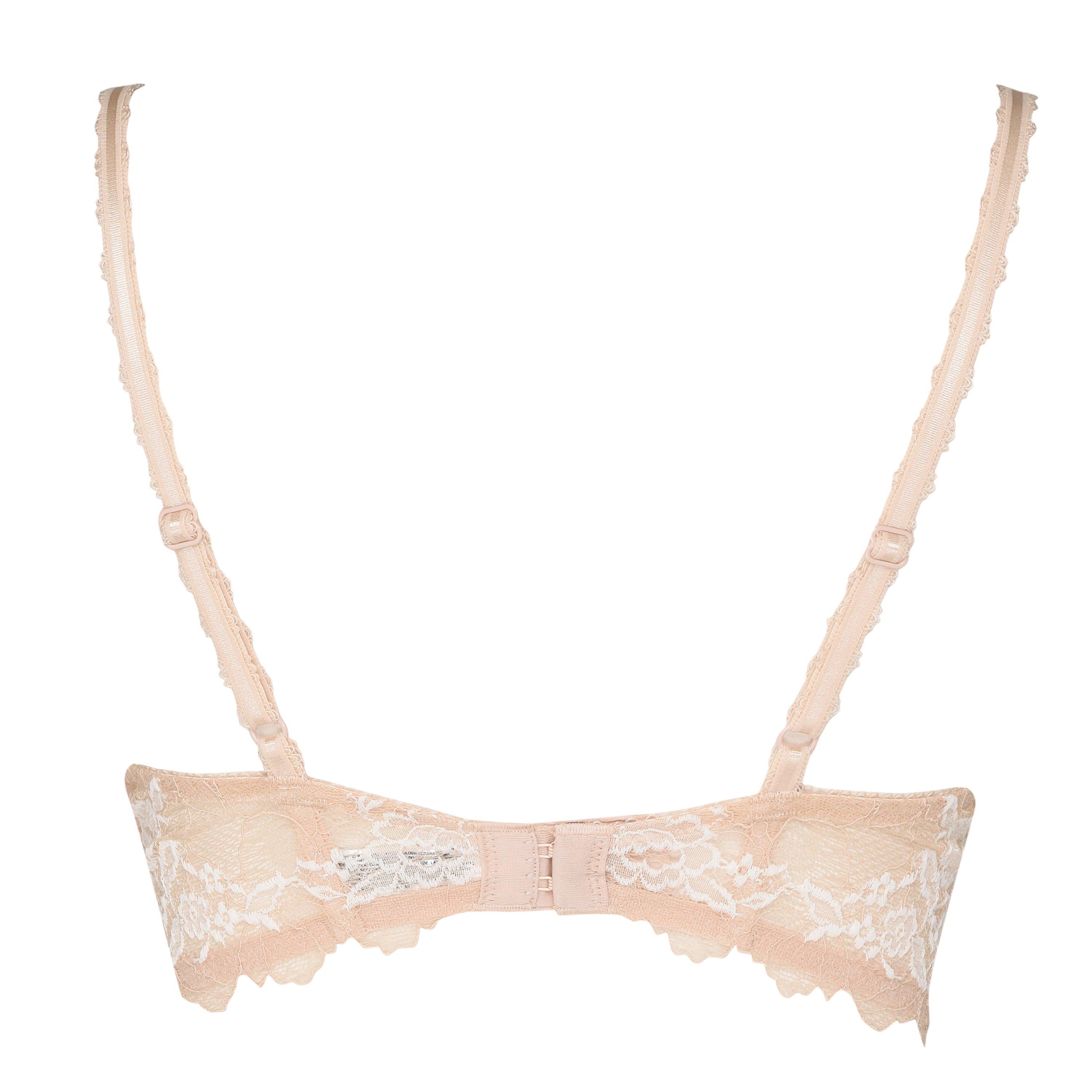 CAC Cafe Creme - Wacoal - Lace Perfection Underwired Plunge Bra - 6