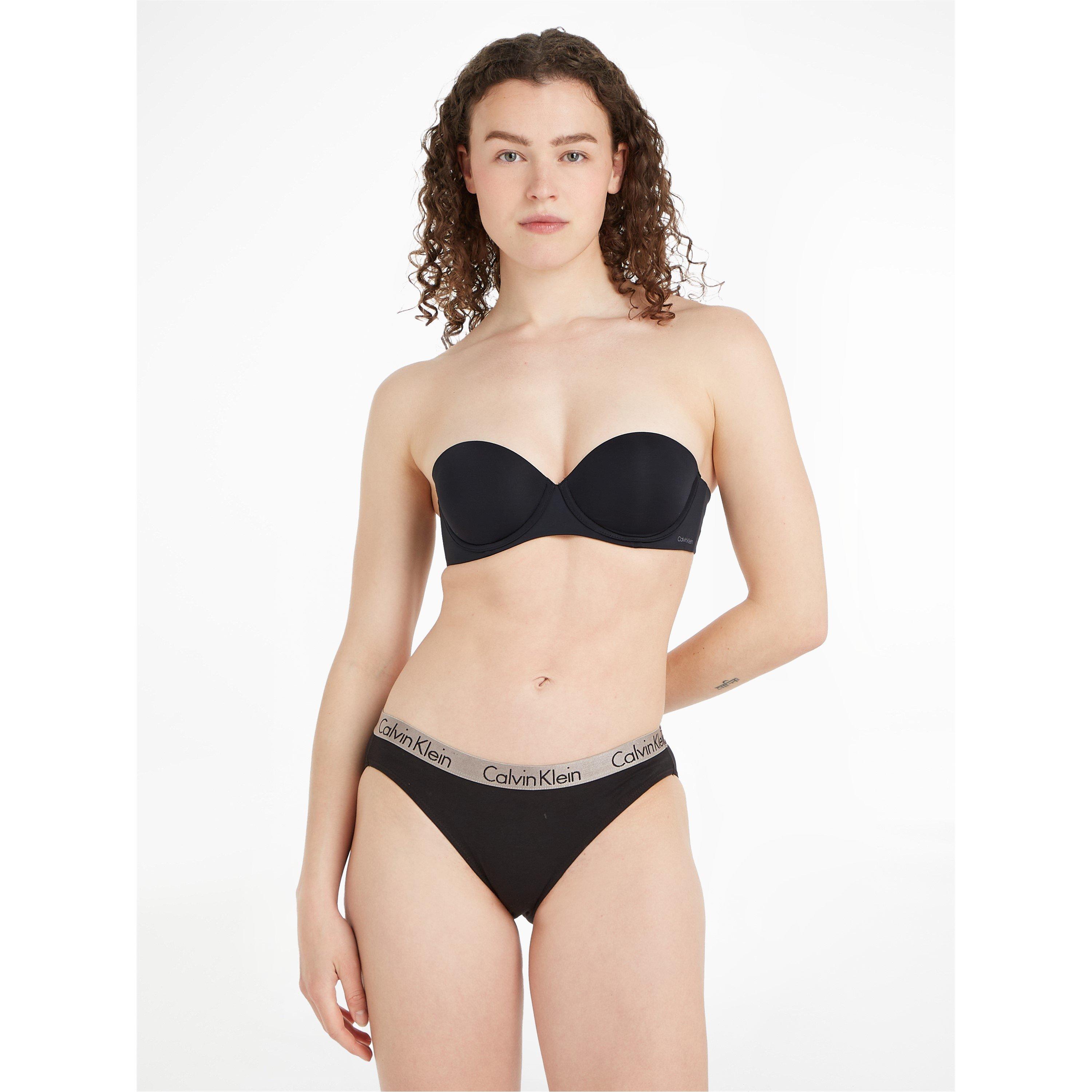 Zwart - Calvin Klein - Push Up Strapless Bra - 2