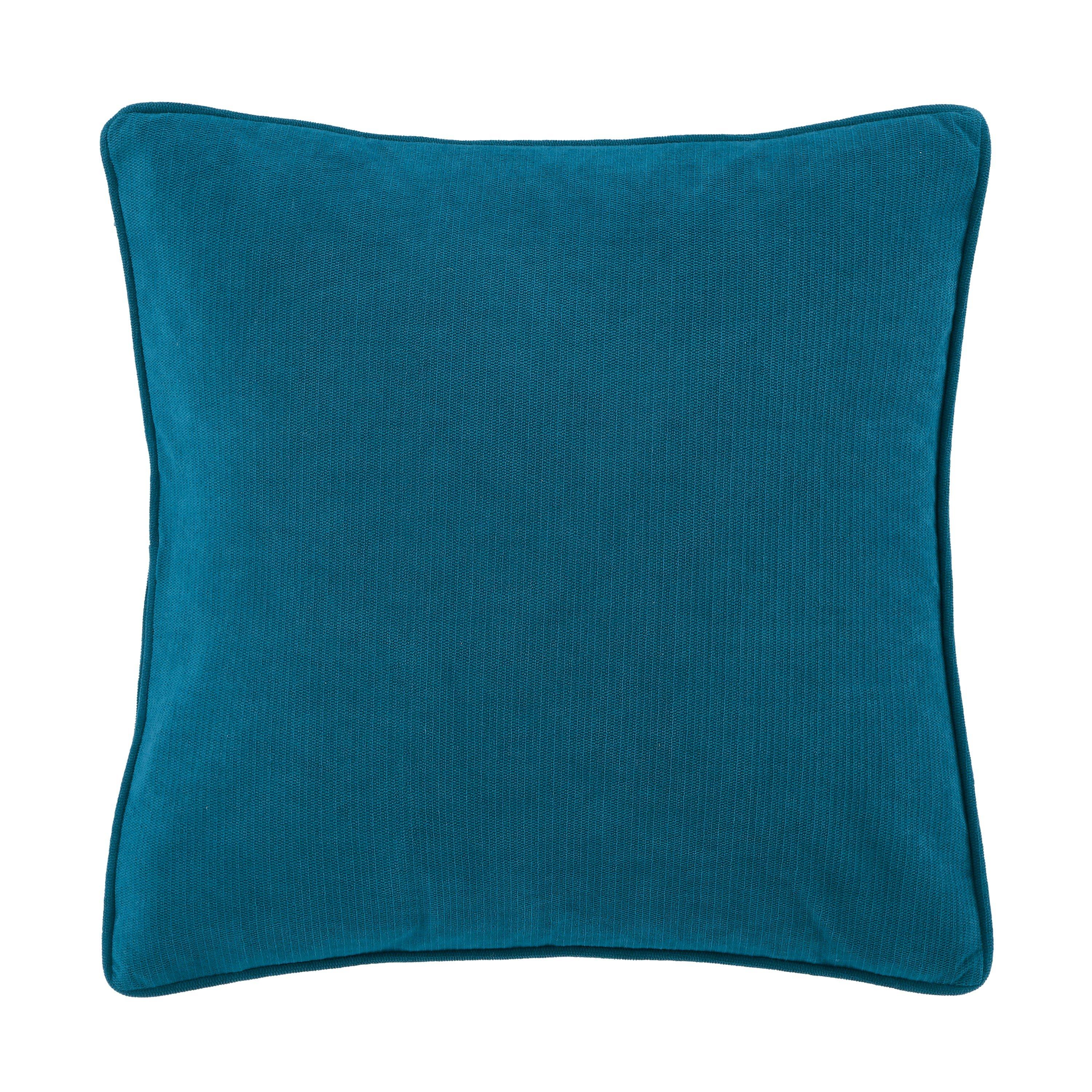 Green - Catherine Lansfield - Velvet Zip Closure Cushion - 5