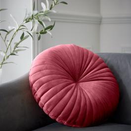 Catherine Lansfield Round Cushion Soft Touch Cushion