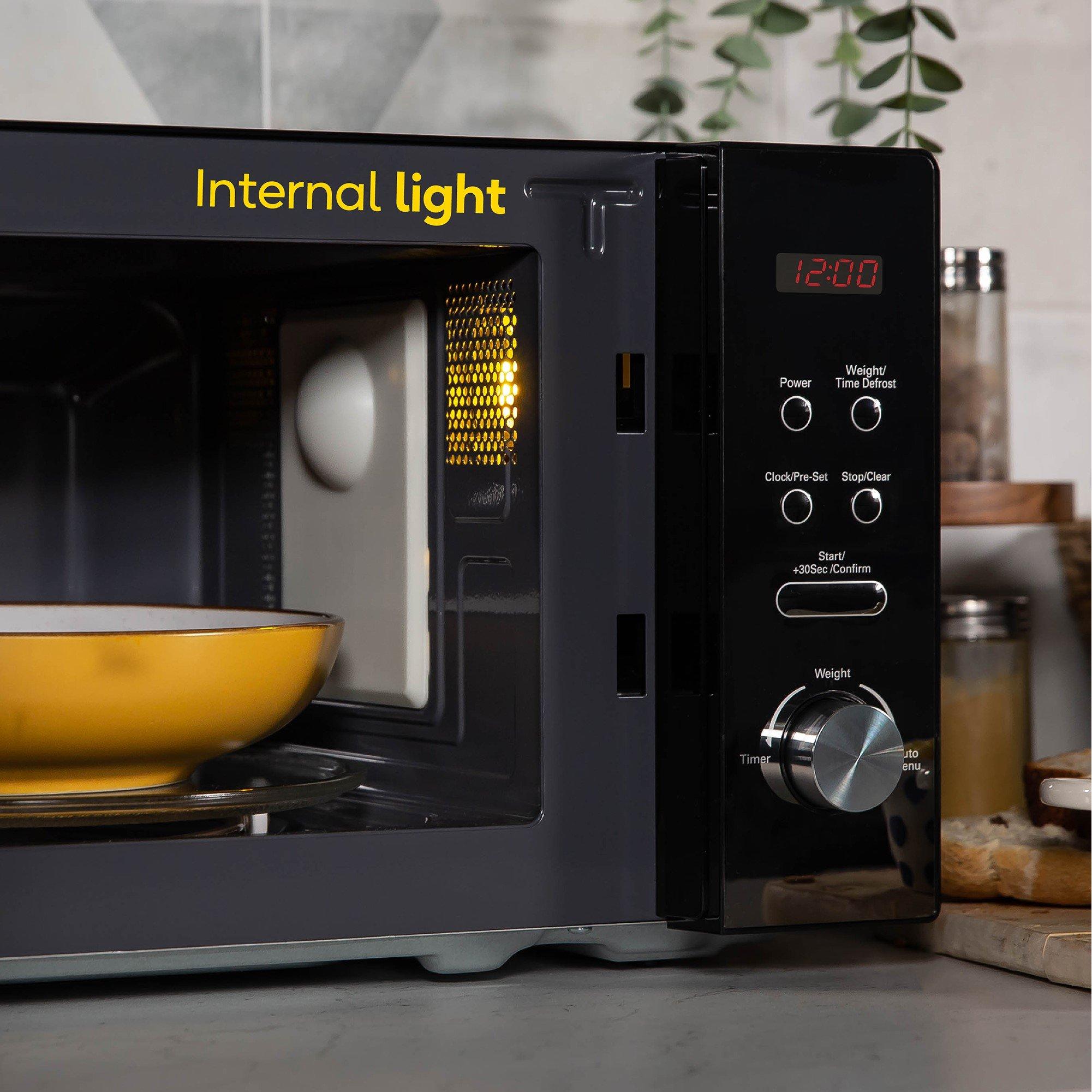 Black - Russell Hobbs - 20 Litre Black Digital Microwave - 6