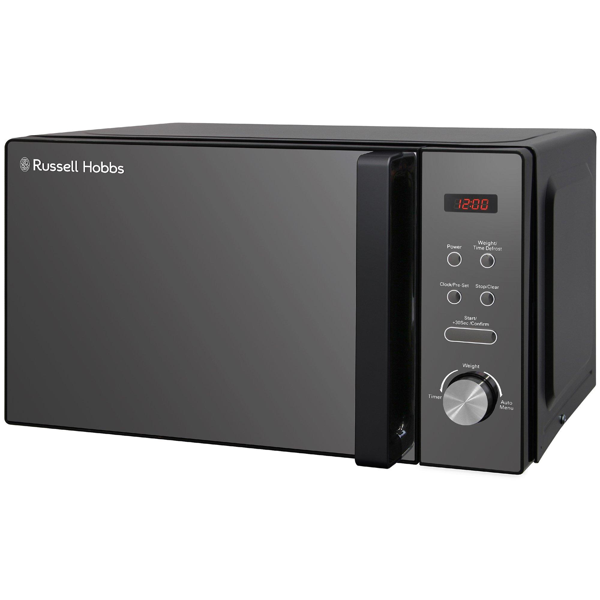 Black - Russell Hobbs - 20 Litre Black Digital Microwave - 9